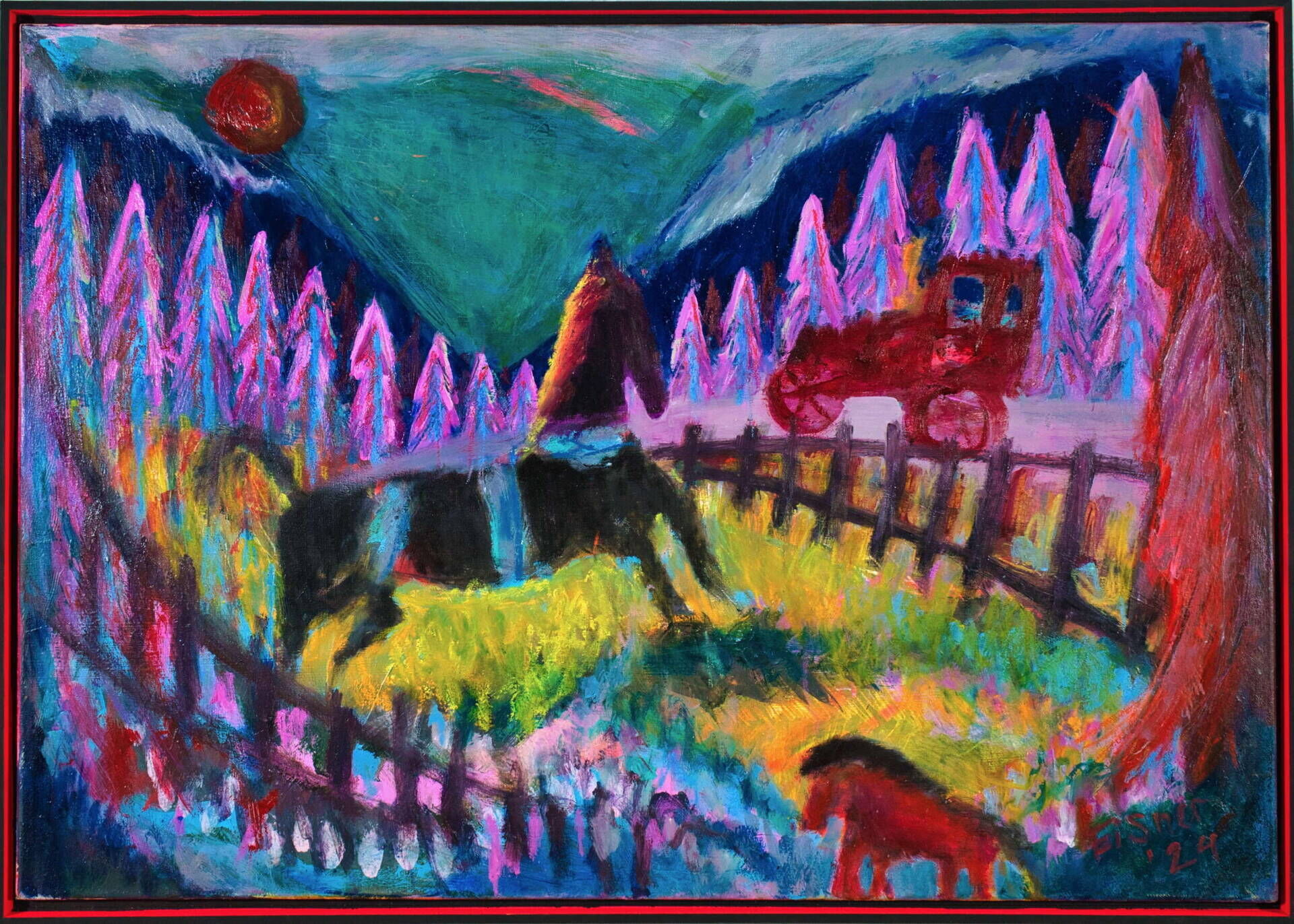 »Kapriziöse Pferde – Wendepunkt« - Alexej Eisner 1