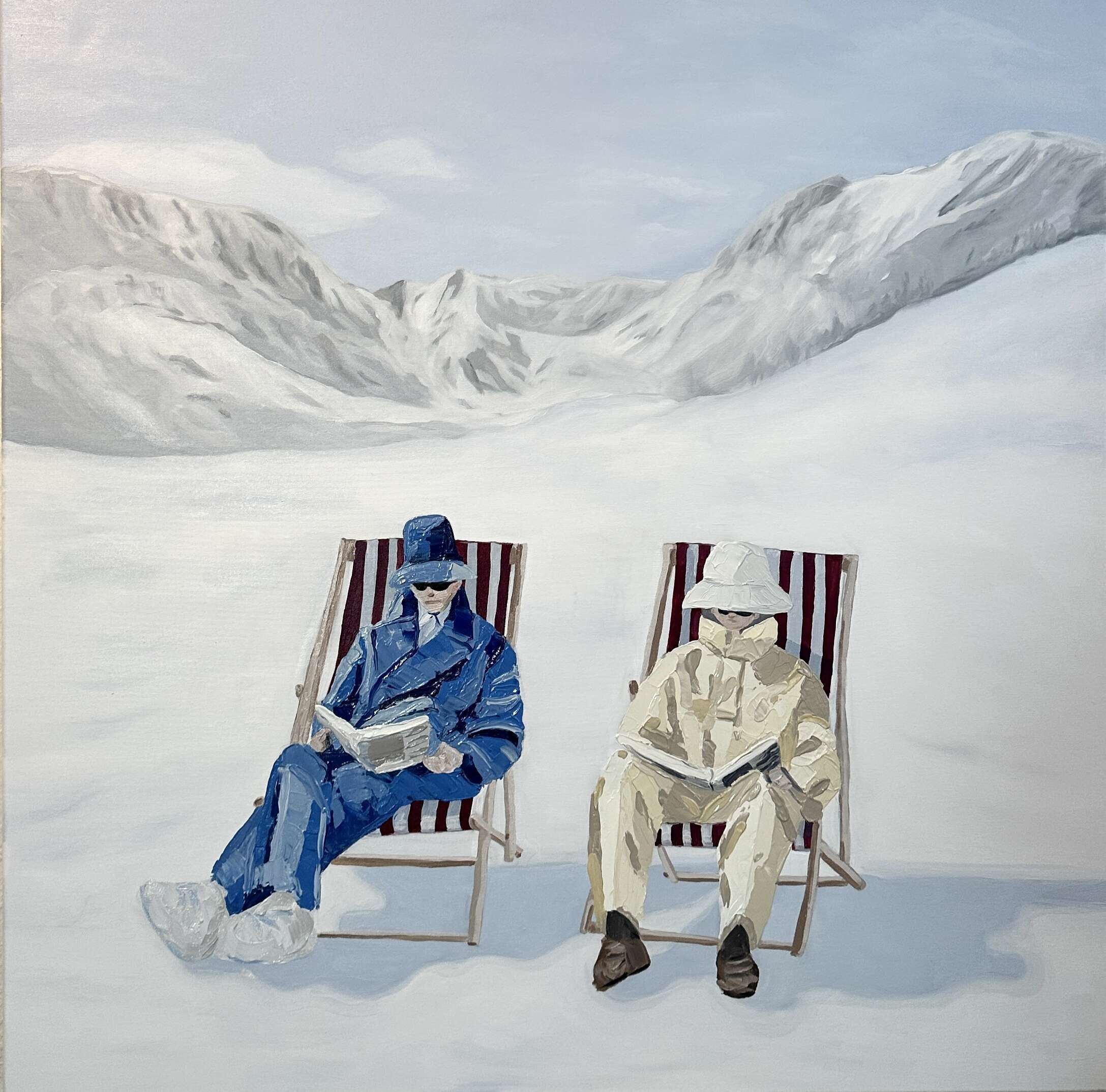 casually skiing - Jana Mertens 1