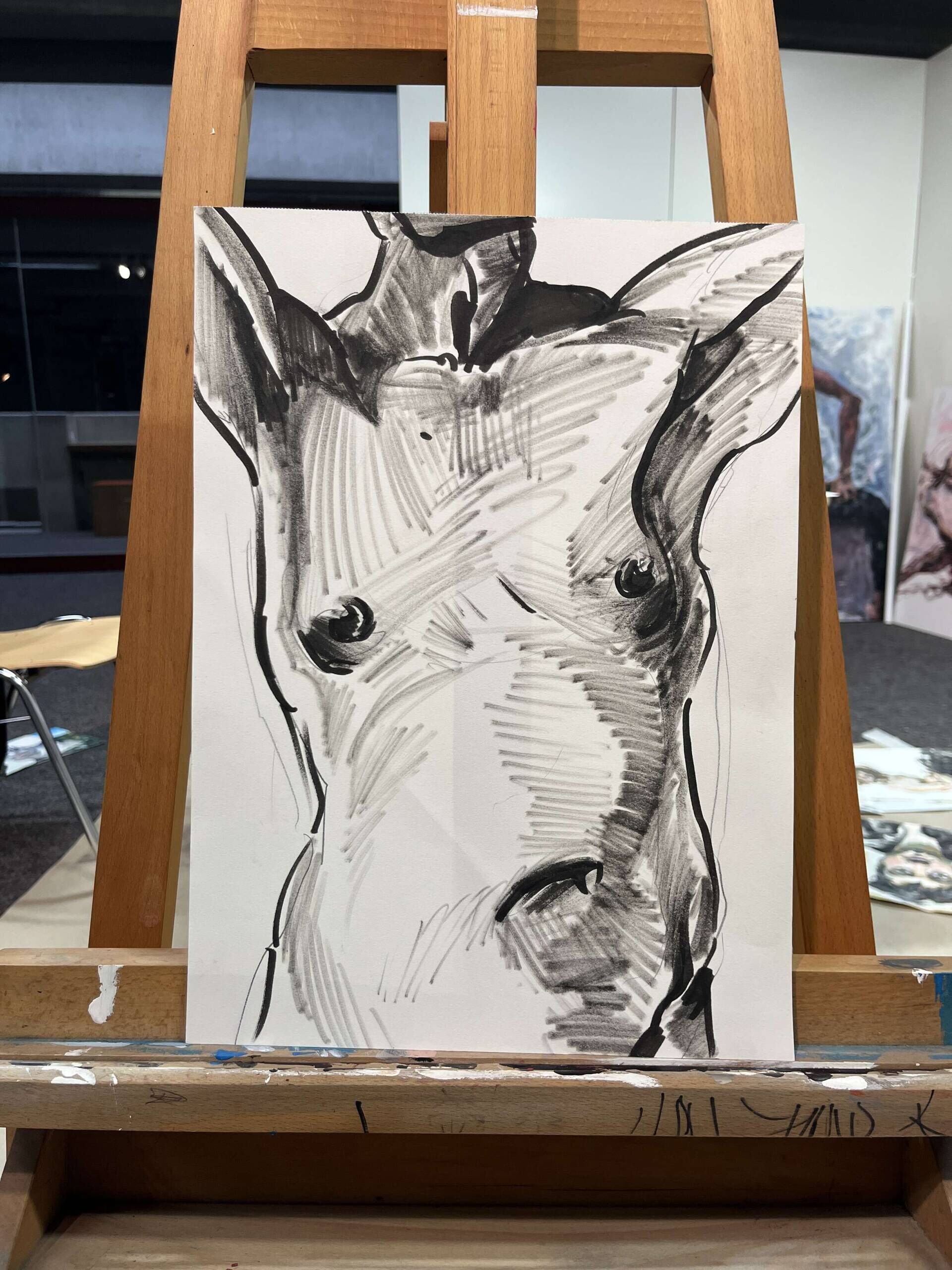 Männertorso mit erhobenen Armen - Leon Tho Barwig 2