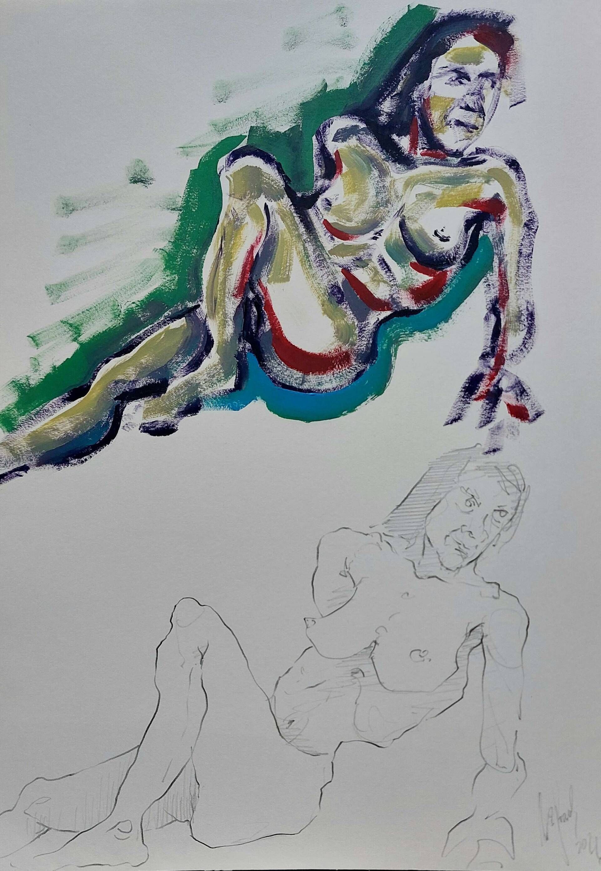 Aktstudie - Alexander Straub 1