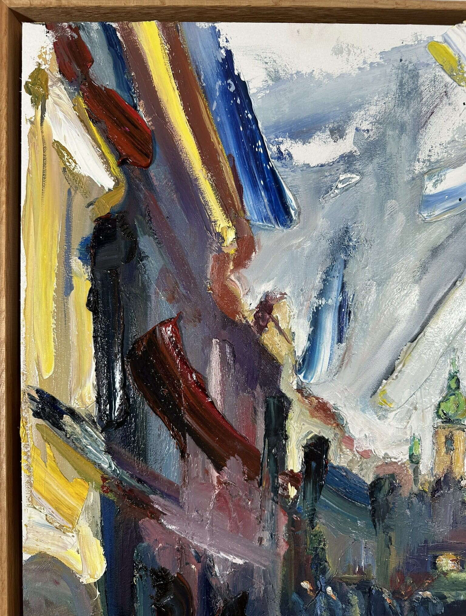 Vor der Brücke zur Stadt  - Noah Rennebaum 3