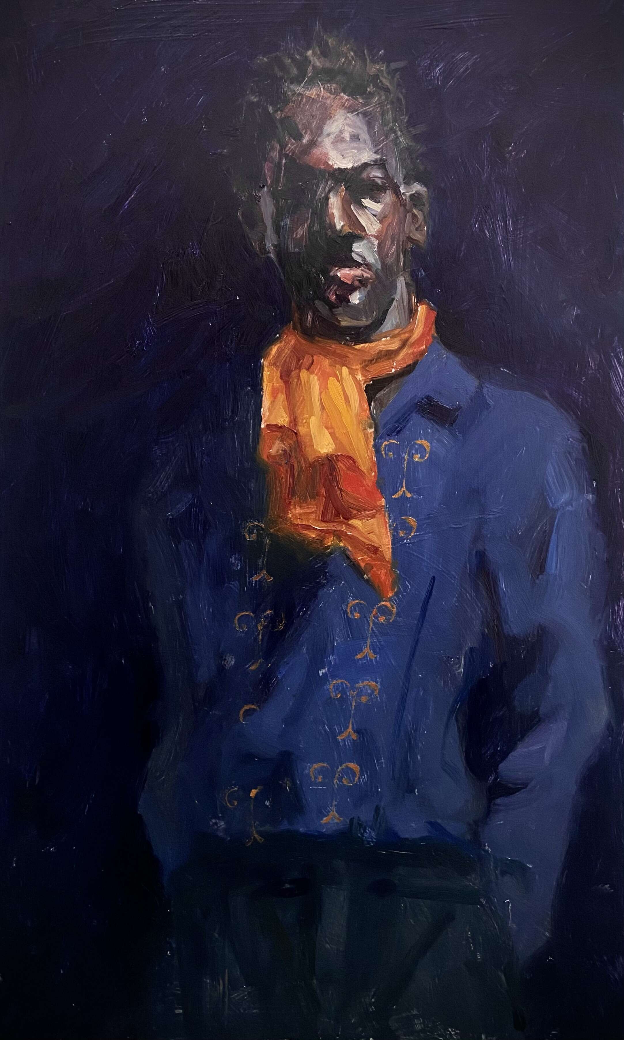 Orangenes Tuch - Lilli Geyer 1