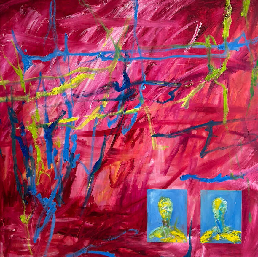 Abgegrenzt Rot - Leonel Perez 1