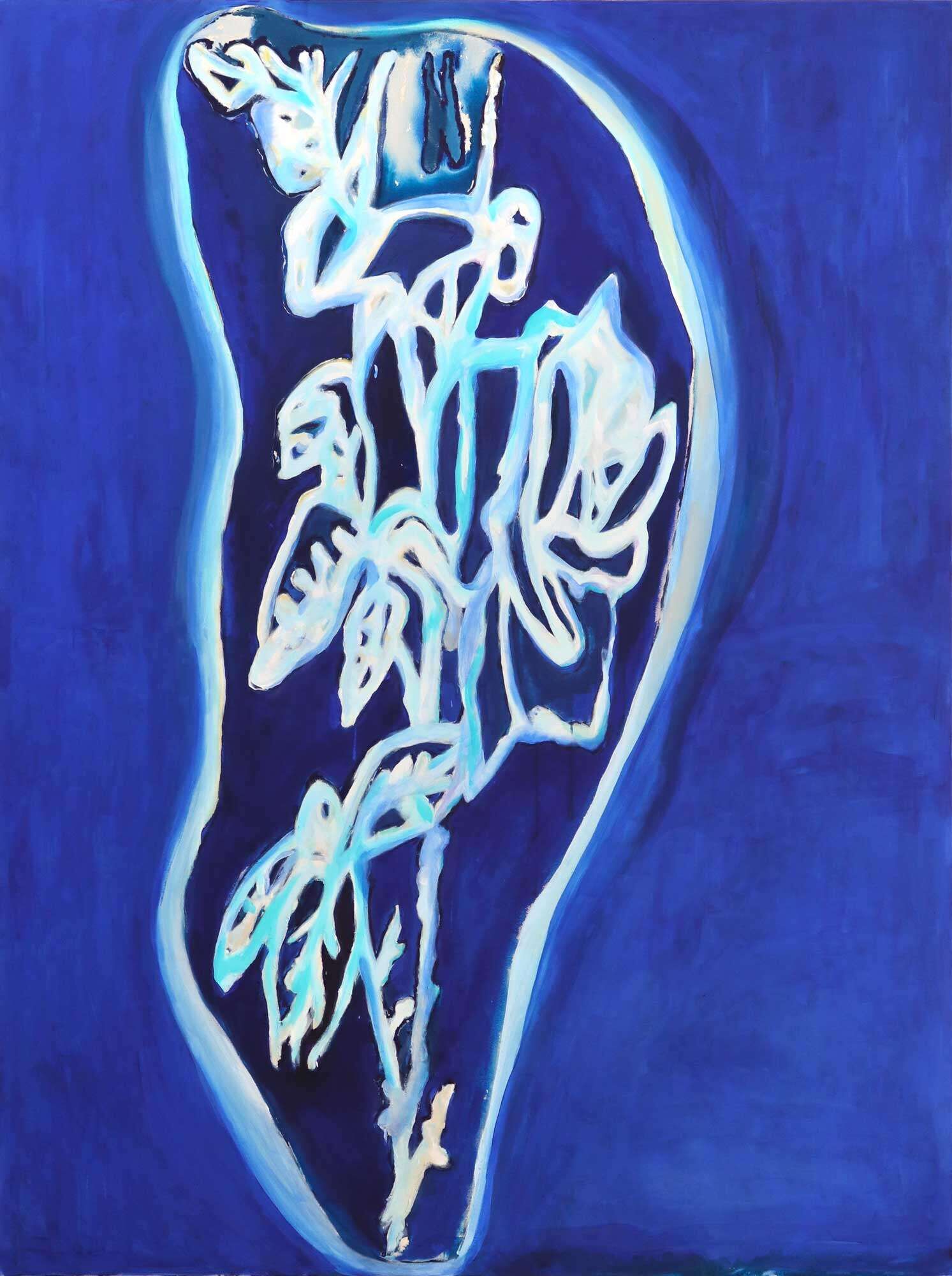 Big Blue Bloom - Jana Gruszeninks 1
