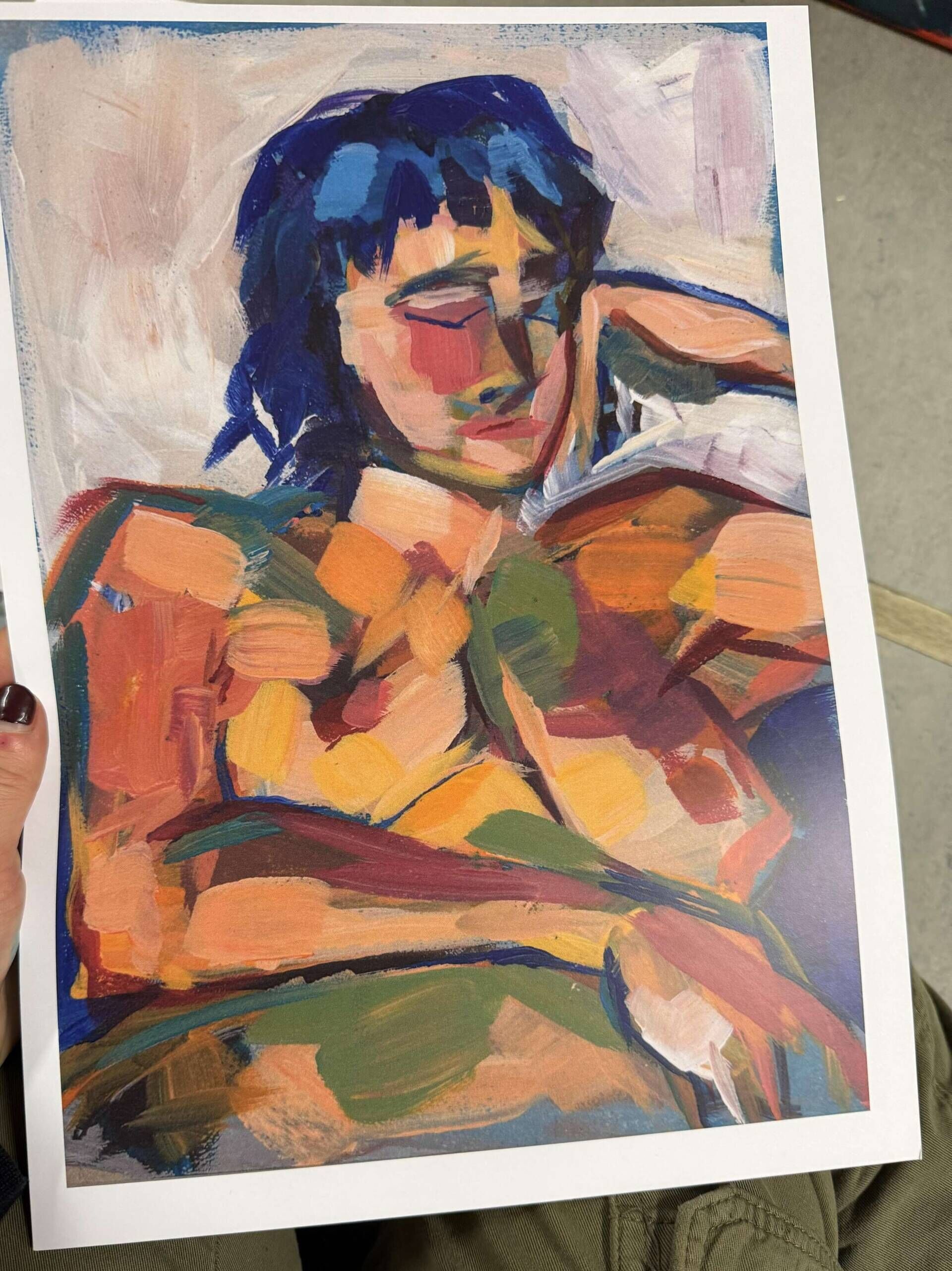 Aktmodell Print - Alica Pratsch 2