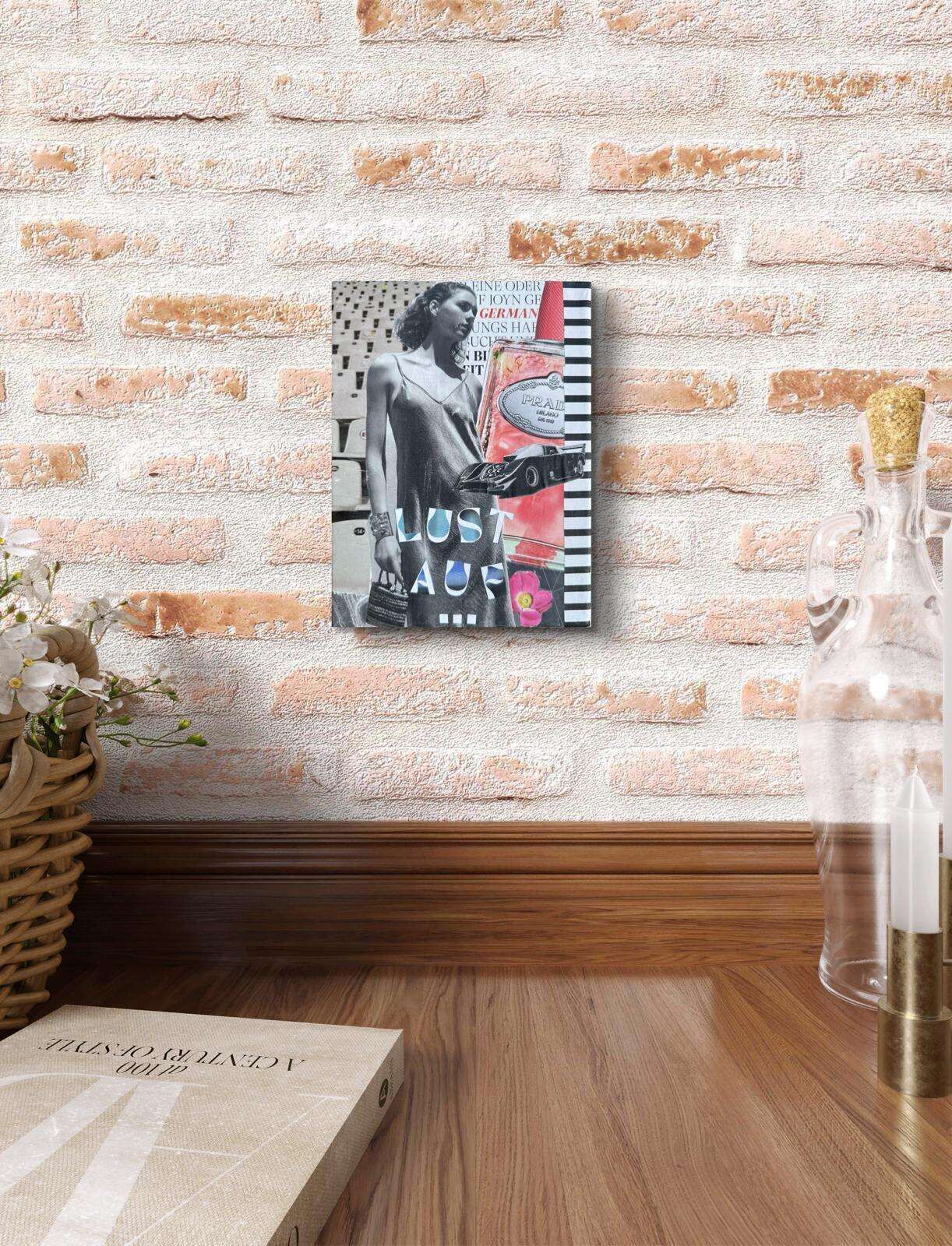 GEDANKENLOS GIRL Collage - Sybille Stein 8