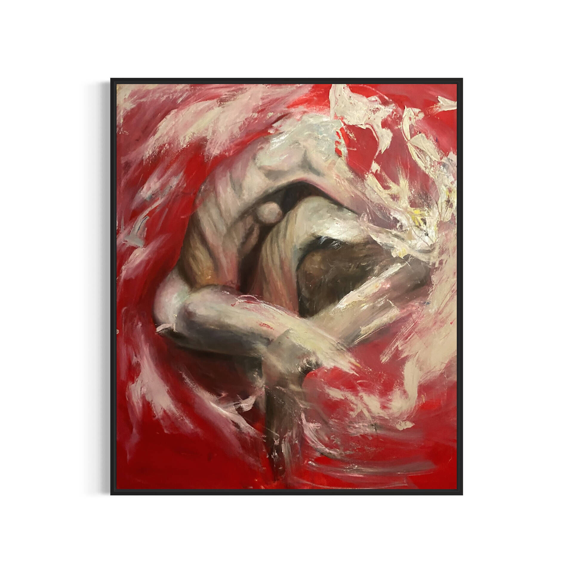 Untitled Red II - Leonel Perez 1