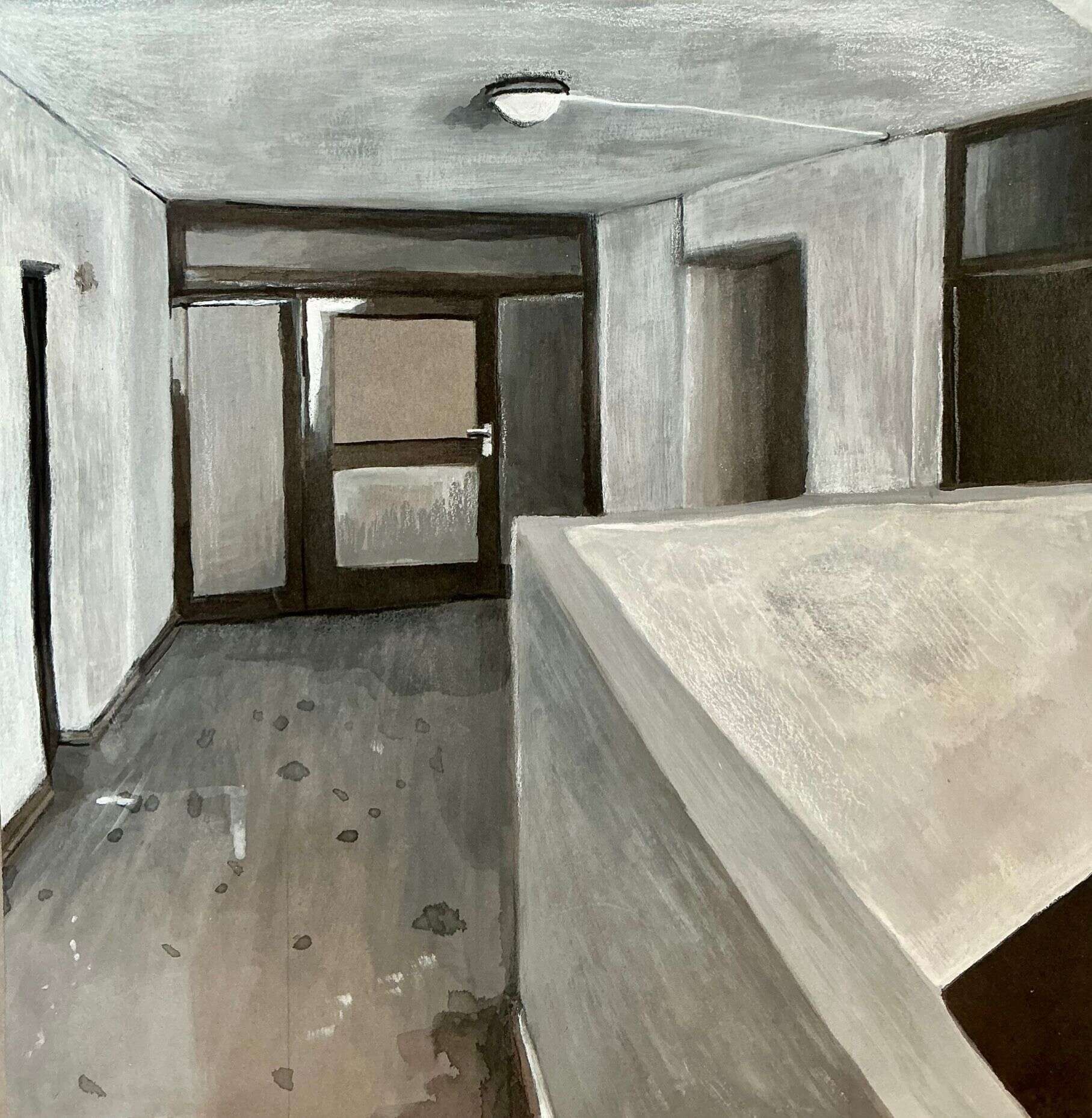 Ansicht aus dem IDEAL-Wohnhaus in Berlin-Gropiusstadt - t.rick 1