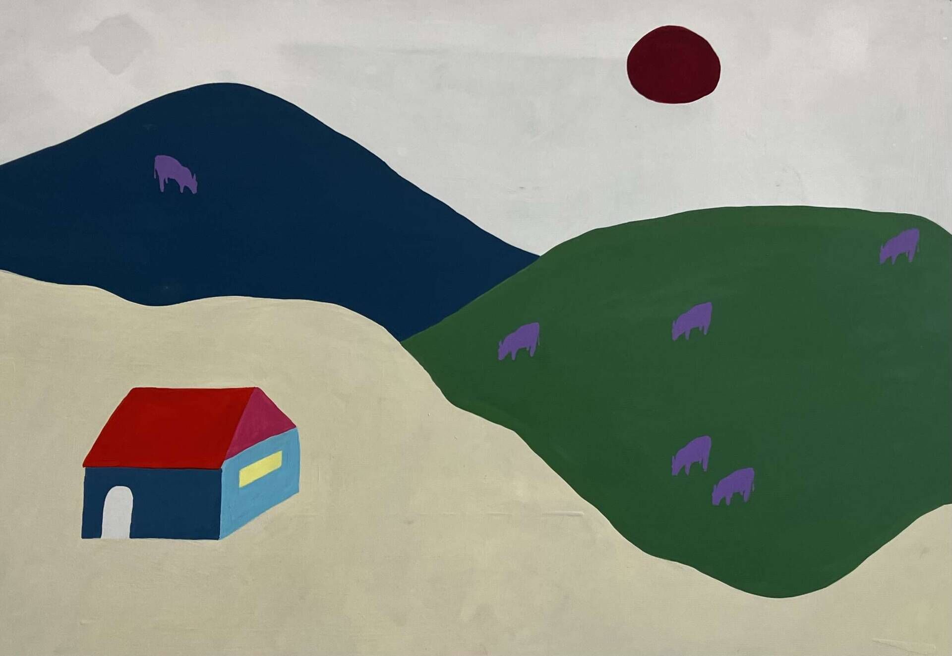 Kuhgegenüberstellung - Amadea Blaut 1