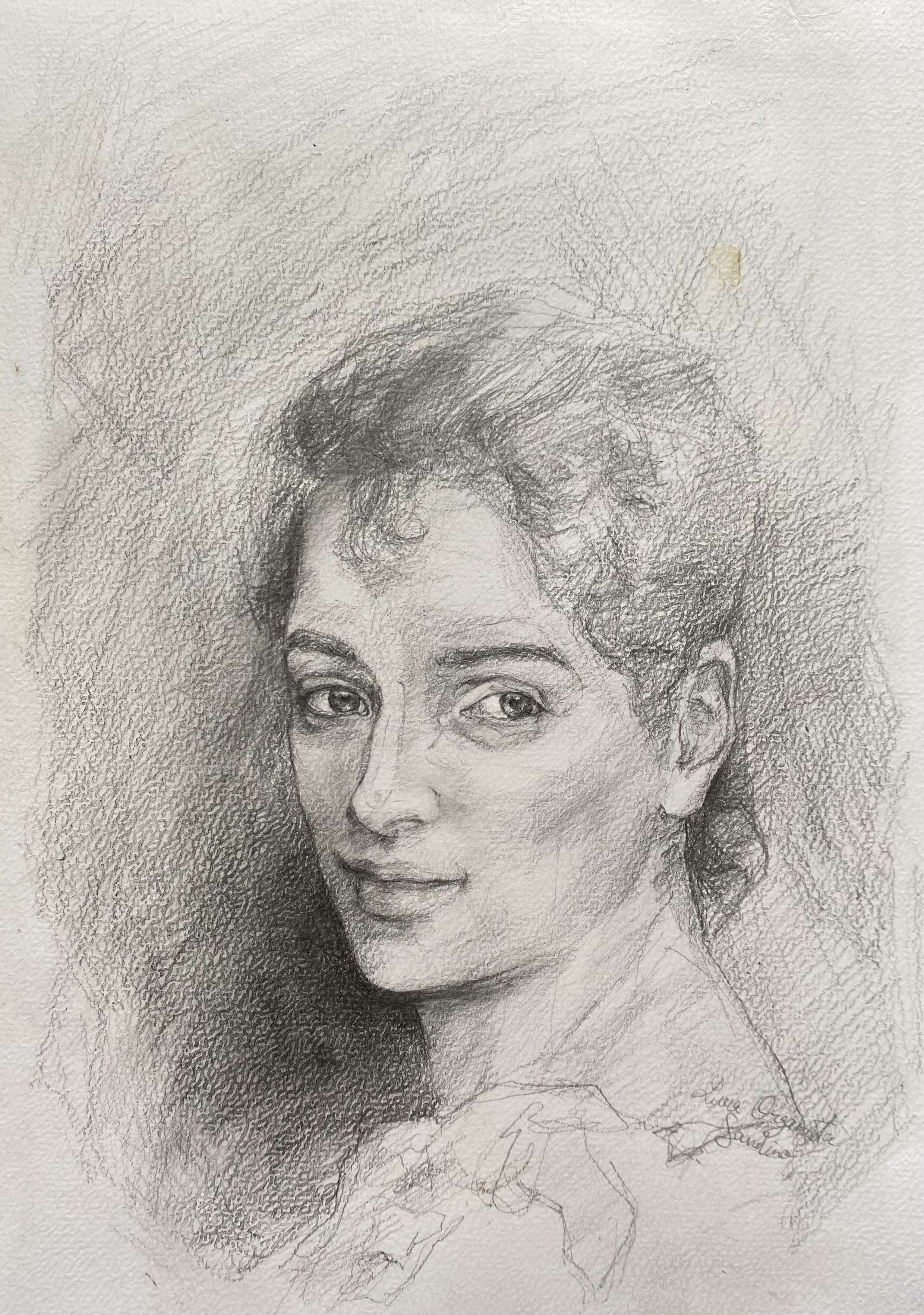 Porträt Studie nach Bouguereau  - Livia Sandino 6