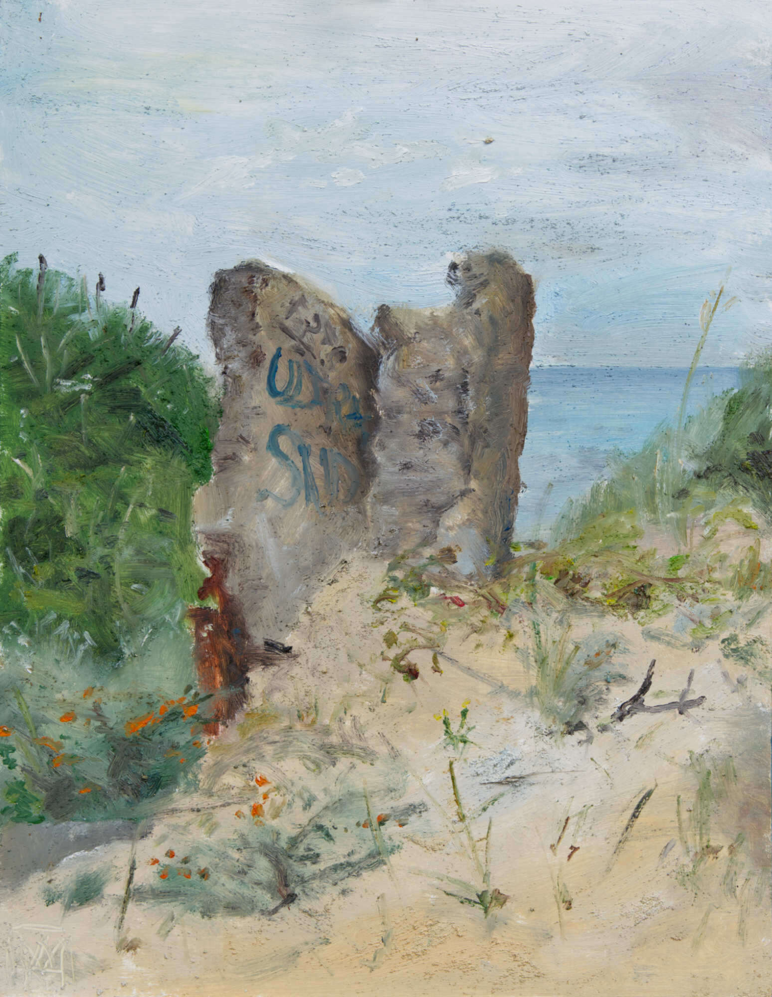 Ruine in den Dünen - Valentin Weller 1