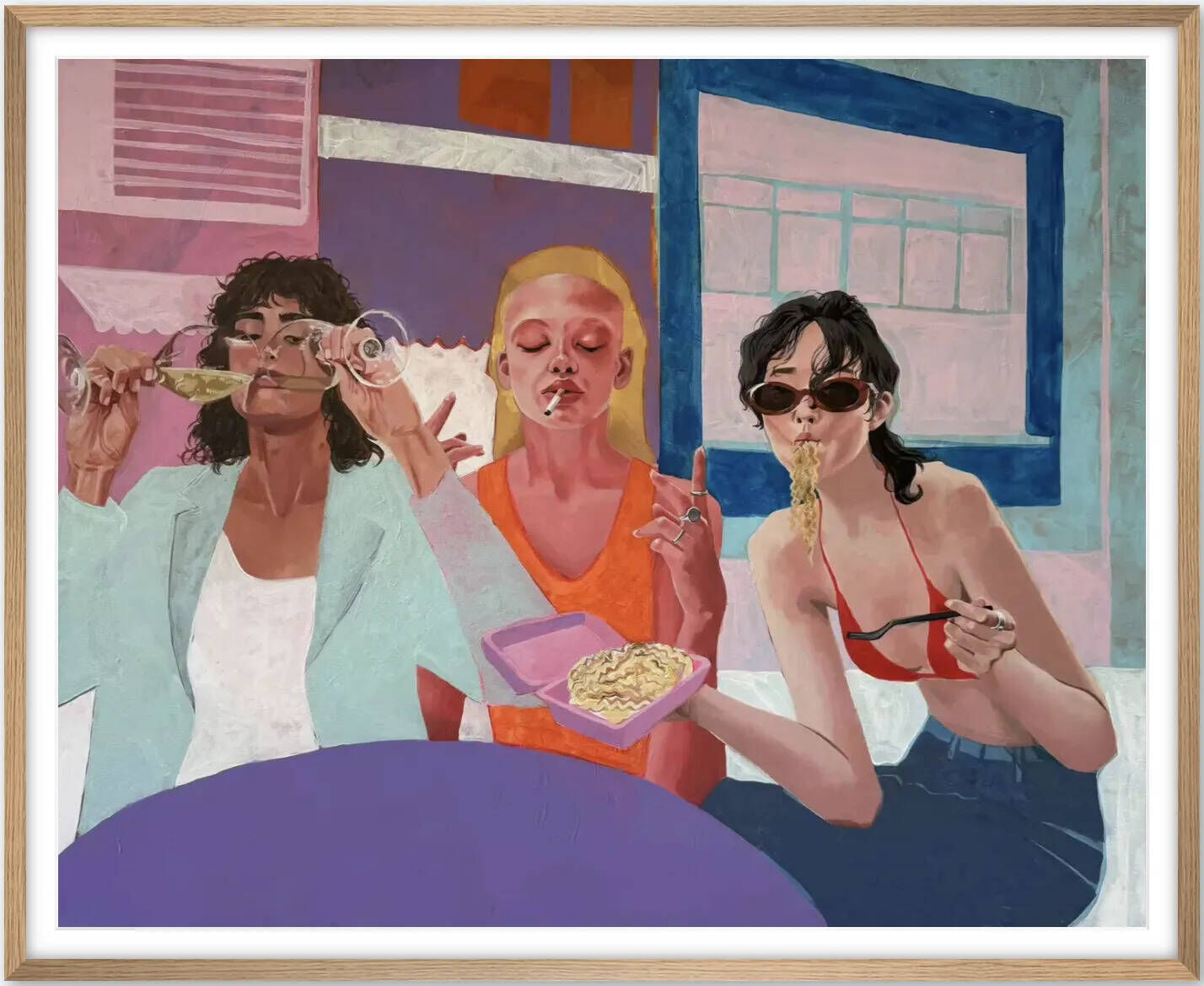 Girldinner Druck