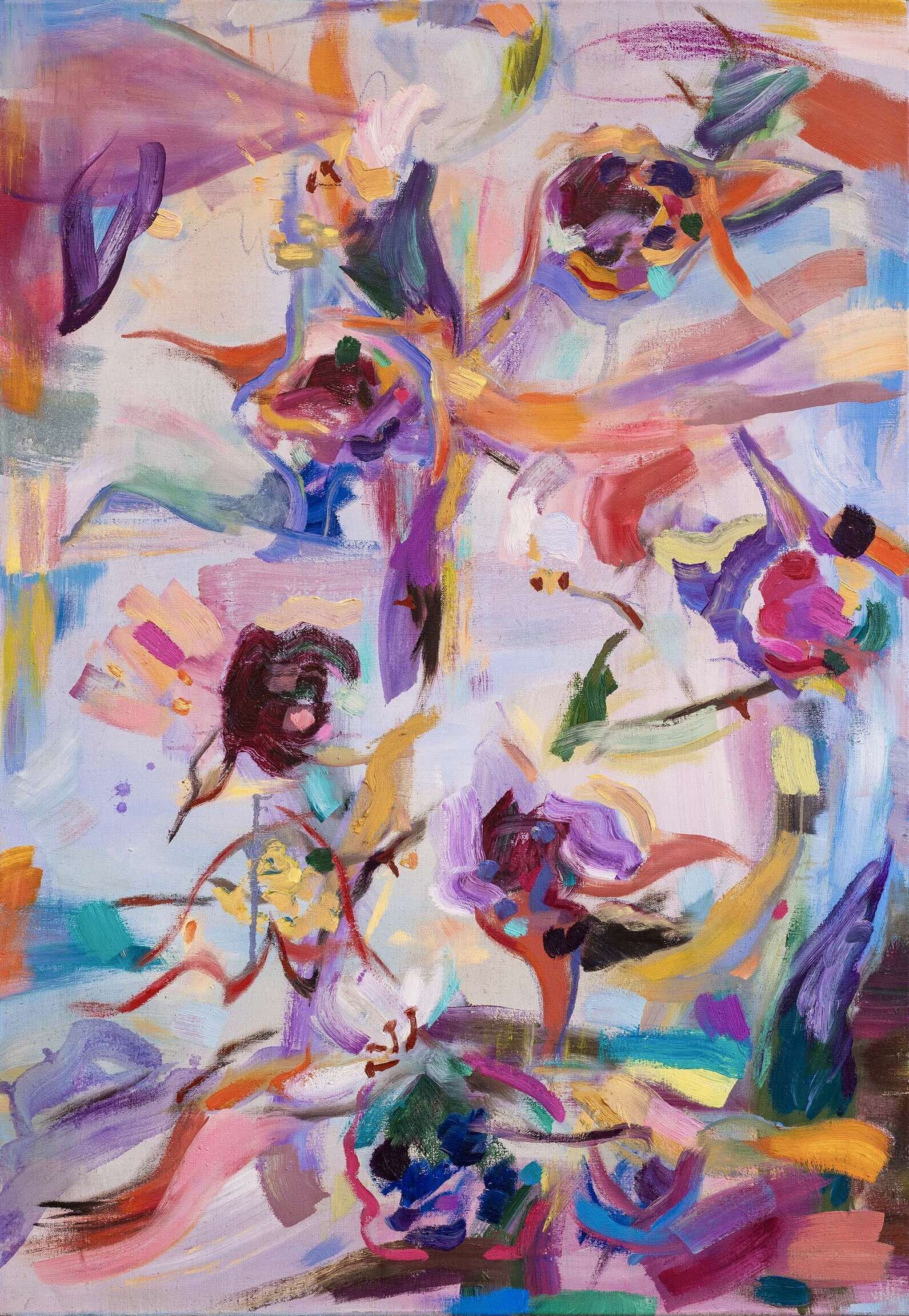 Blühende Heide - Mina Lindschau 1