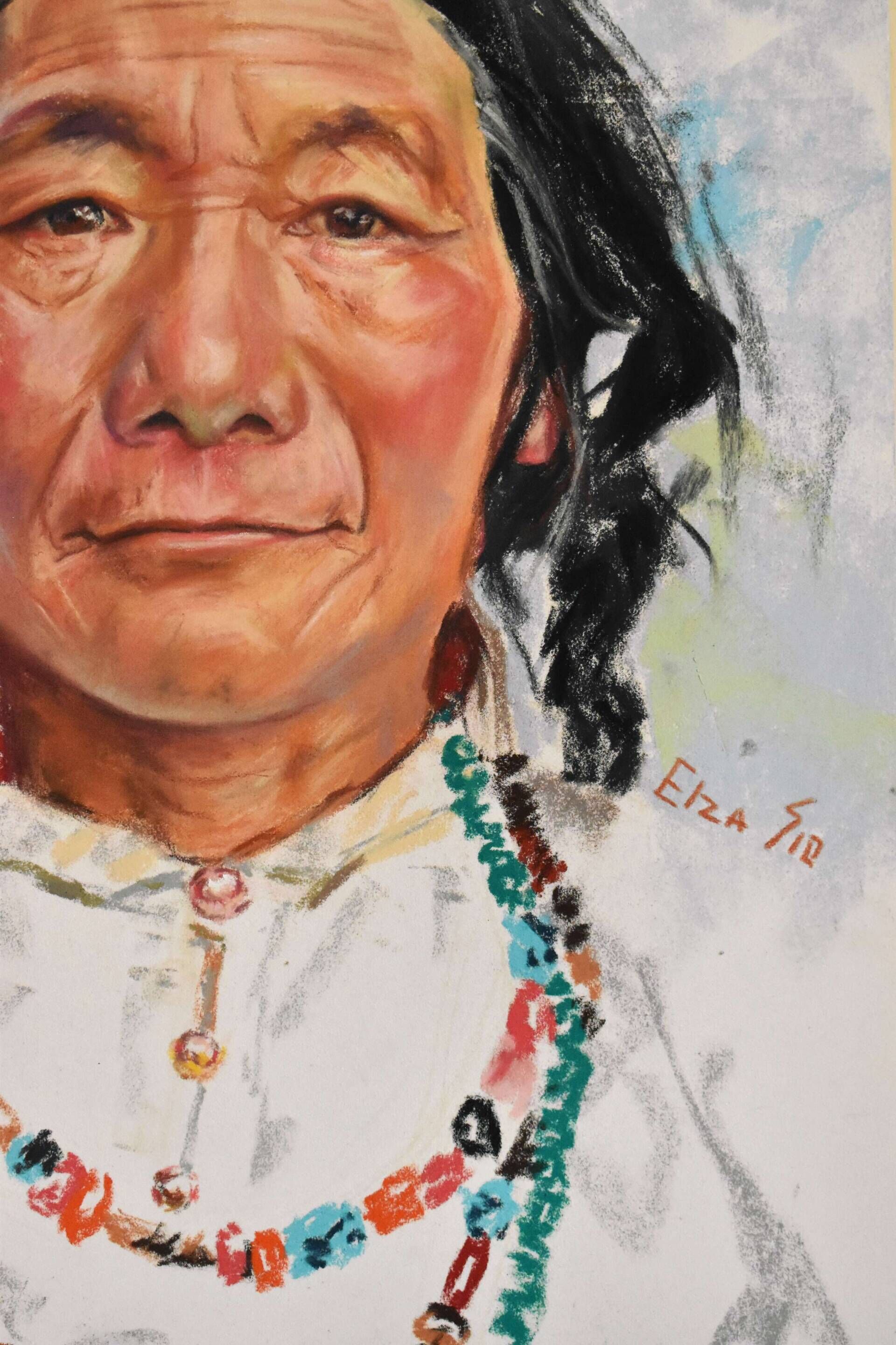 Native American woman  - Elza Slo 2