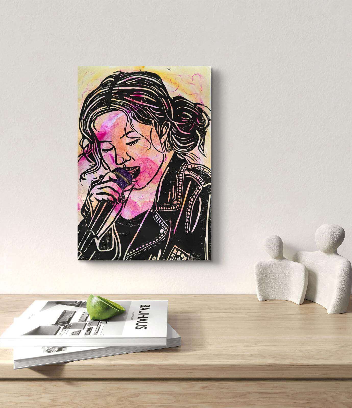 ROSE Linolschnitt 01 - Sybille Stein 6