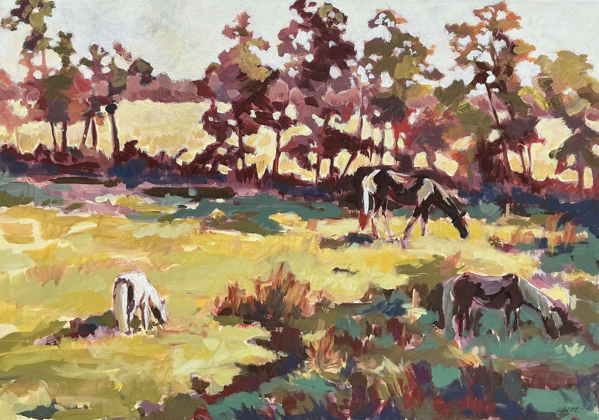  Pferde im Labertal - Christine Knüttel 1