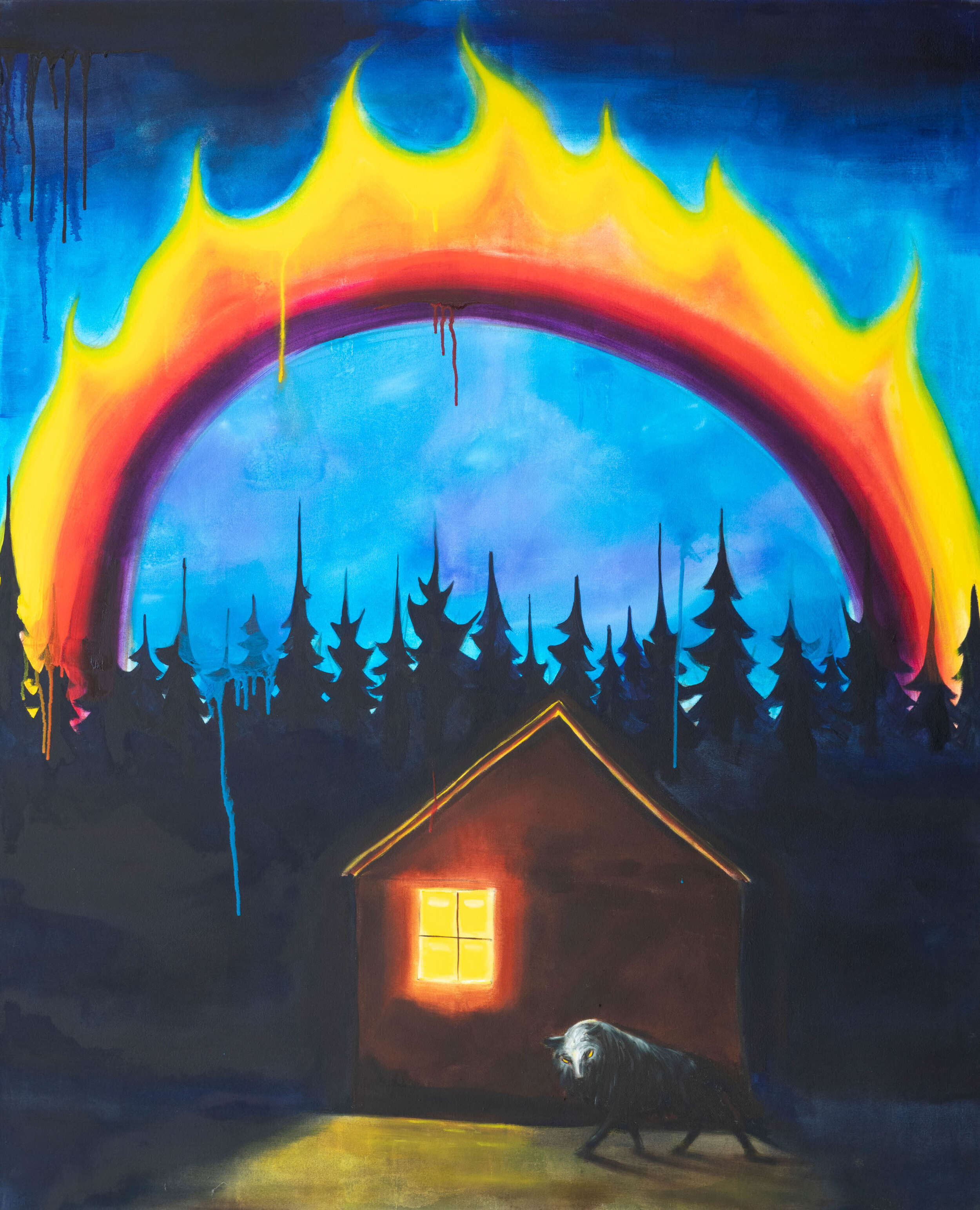 Unterm' Flammenregenbogen - Felix Dörrenbecher 1