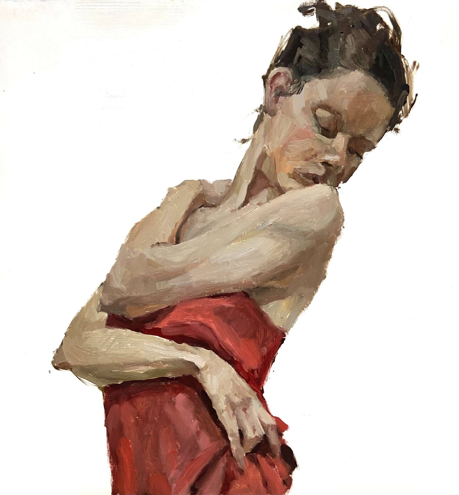 Elisa rot auf weiß  - Lilli Geyer 1