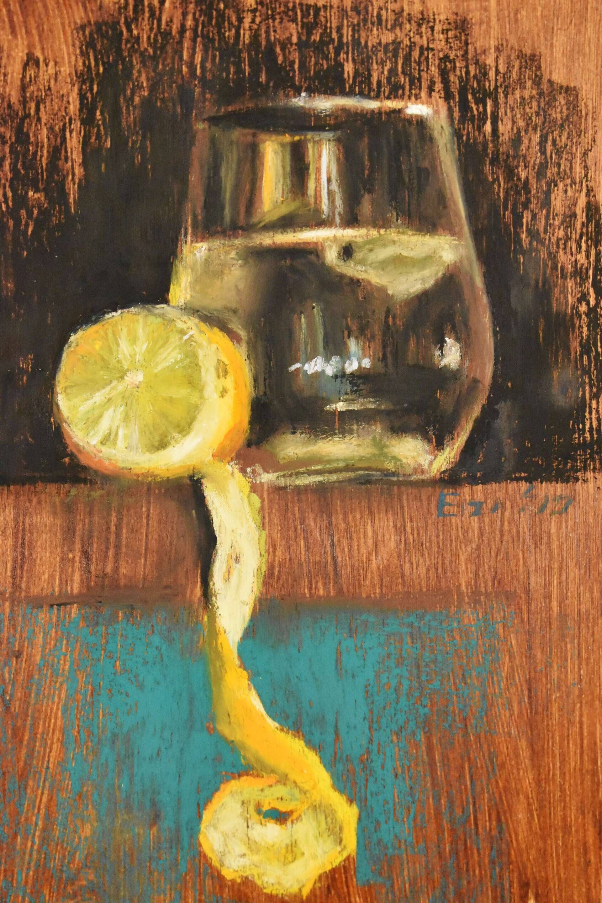 Stilleben mit dem Lemon  - Elza Slo 1