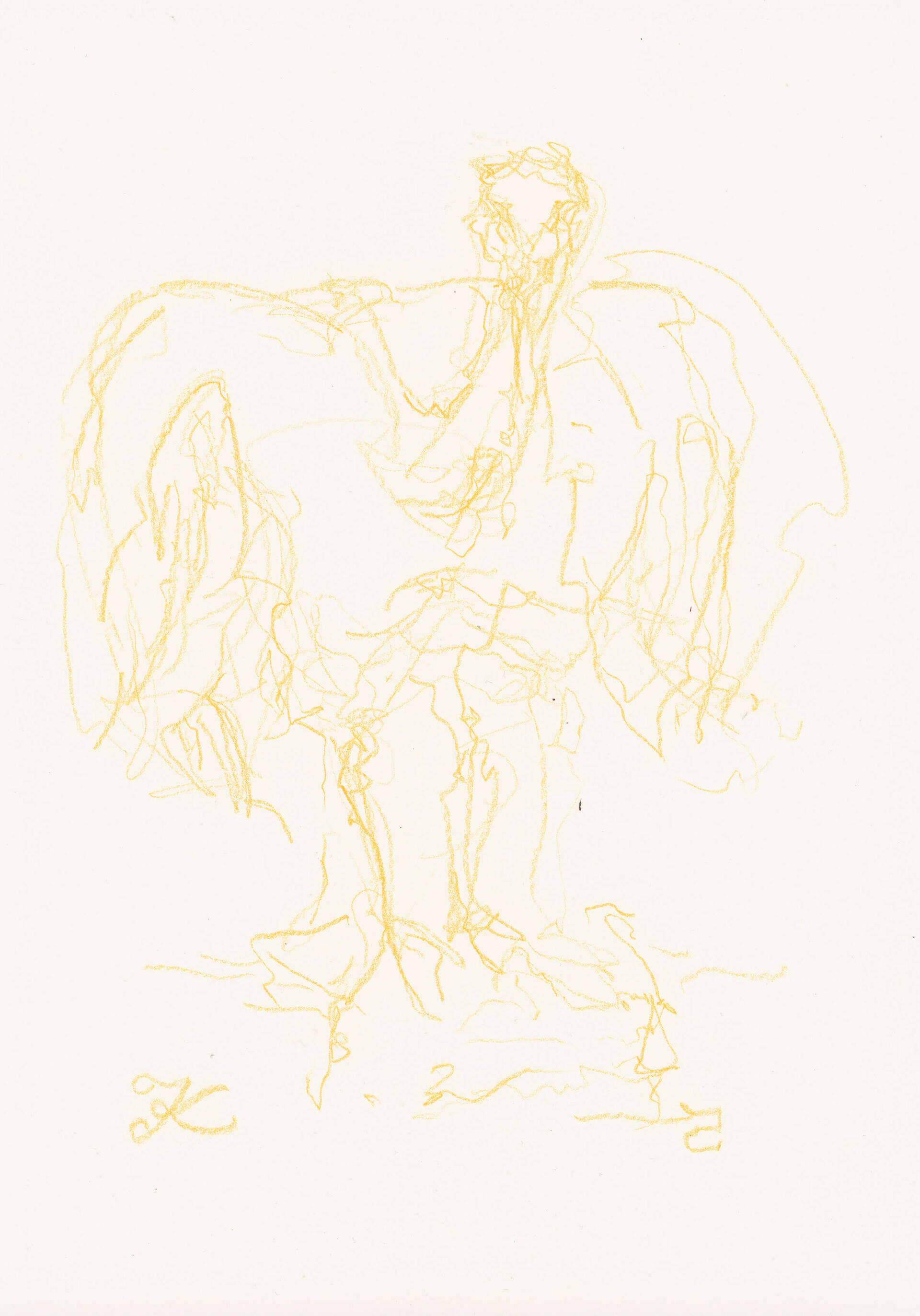 Vogel Croquis III - Lukas Häring 1