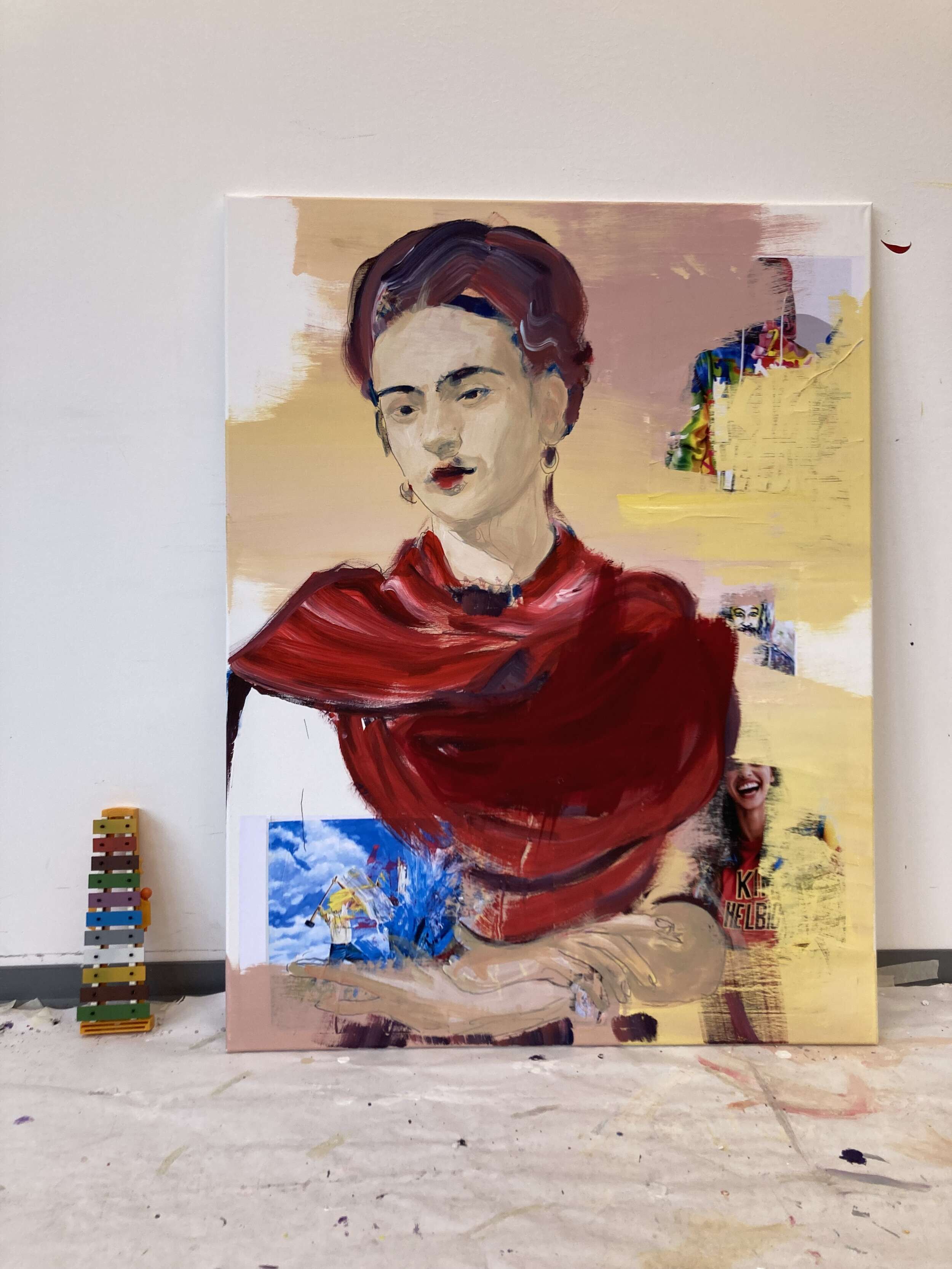 Yoga mit dem Hammer (Frida Kahlo) - Kim Helbig 5
