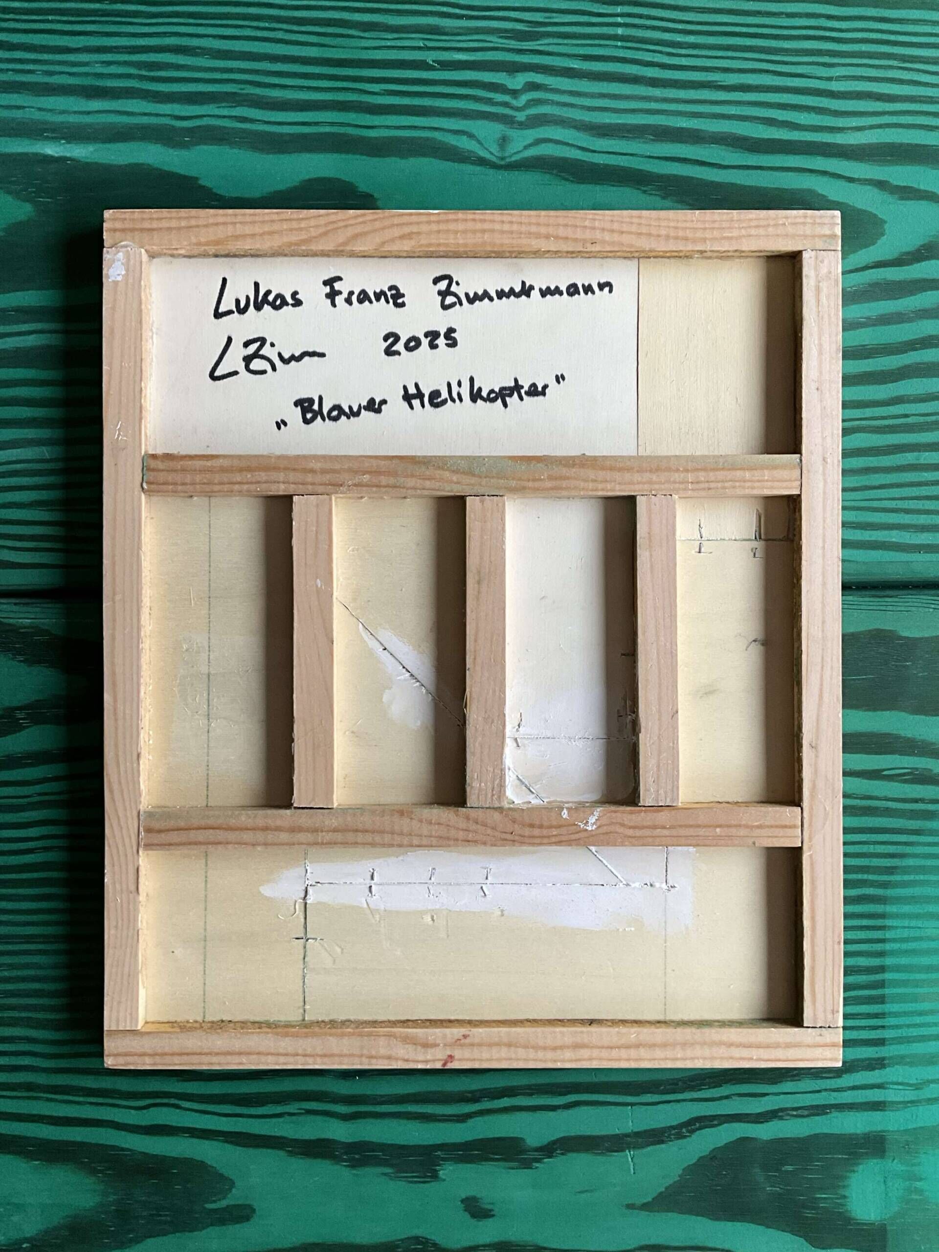 Blauer Helikopter - Lukas Franz Zimmermann 6