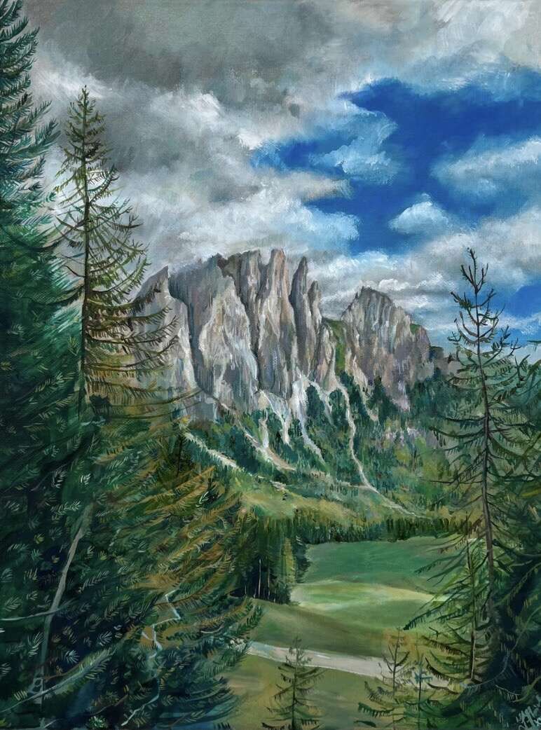 San Giovanni di Fassa, Südtirol, Alta Via 2 - Judit Flamich 2