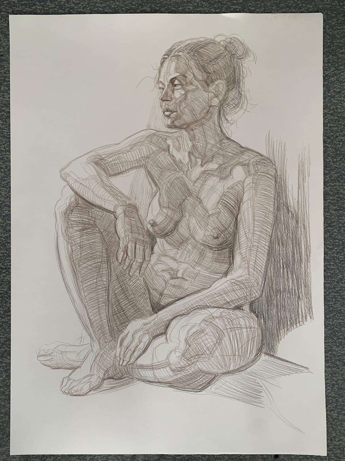 Sitzender Akt II - Sebastian Lorenz 2