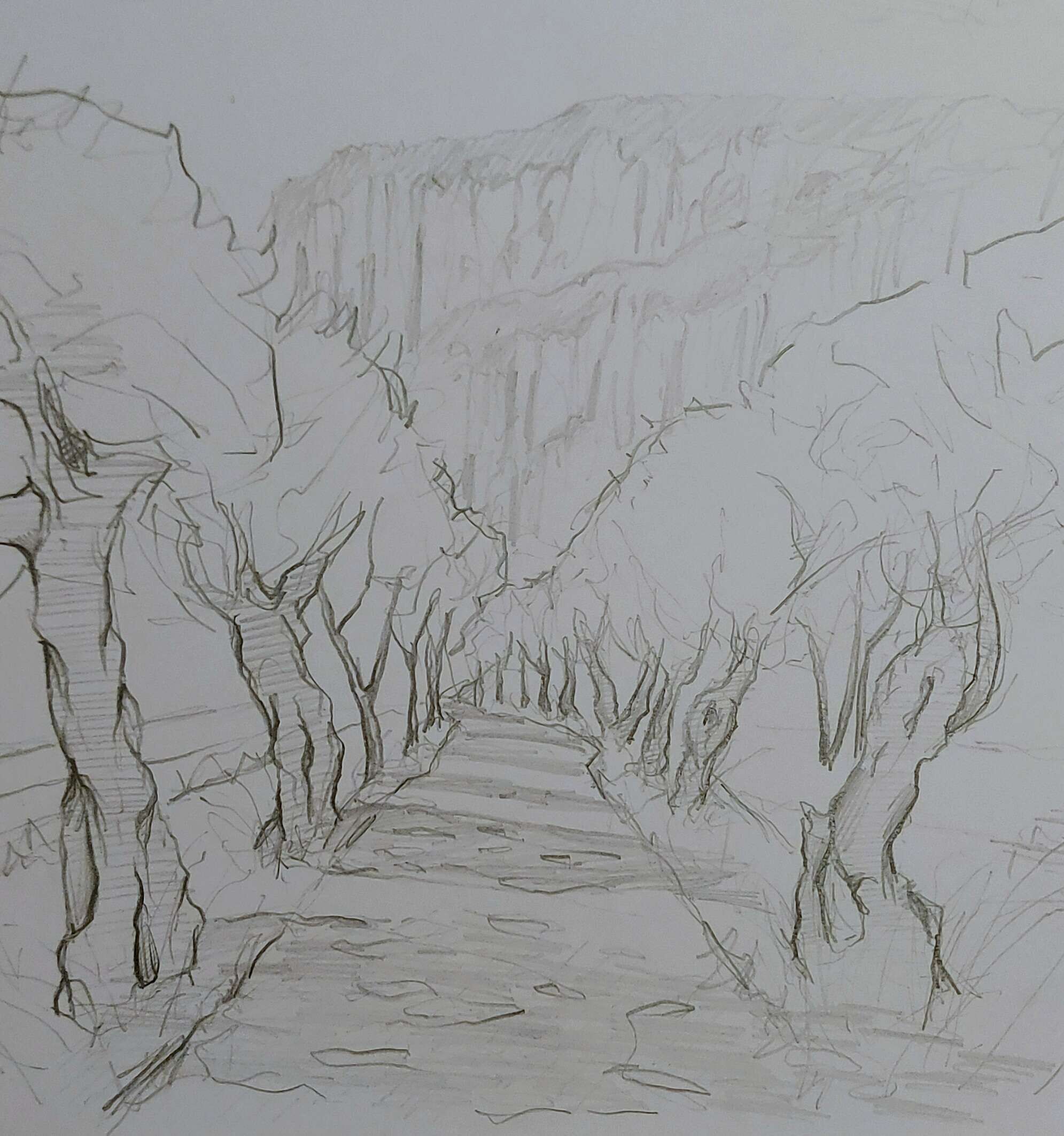 Ich bin auf dem Weg (Skizze) - Alexander Straub 3