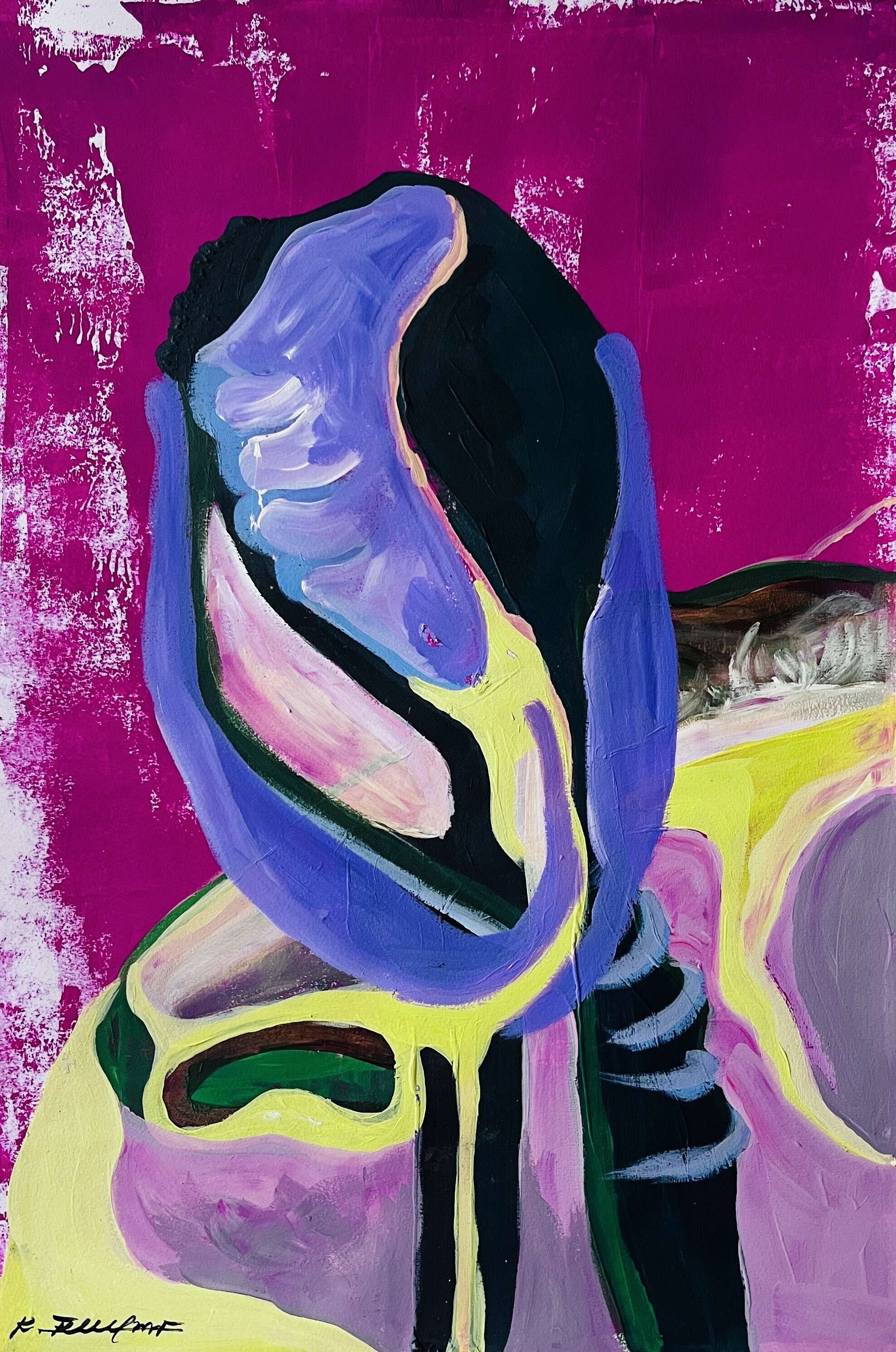 Unterhaut: pinkes Echo - Kiki Feltzinger 1