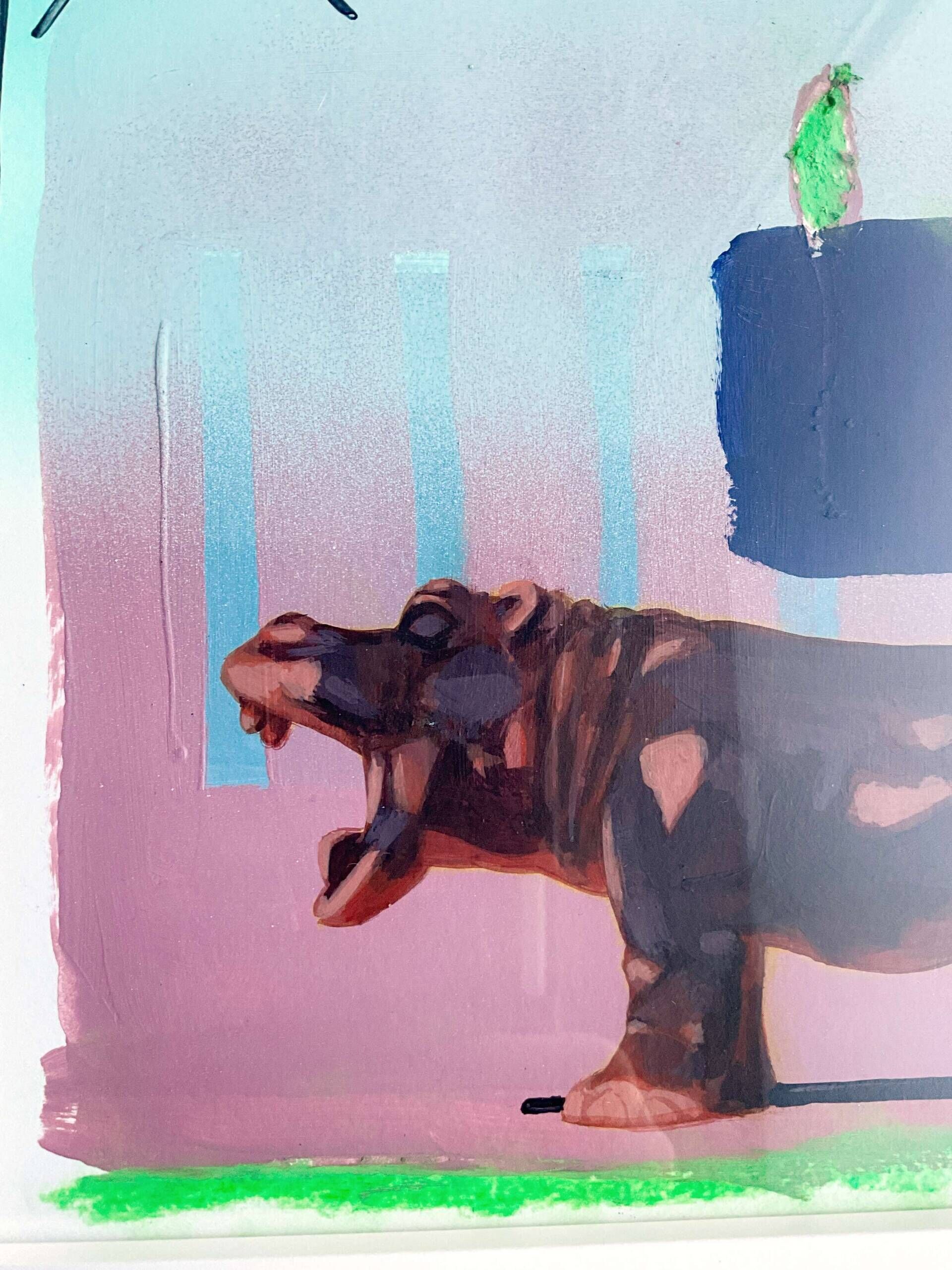 Das Nilpferd singt. - Lukas Franz Zimmermann 1