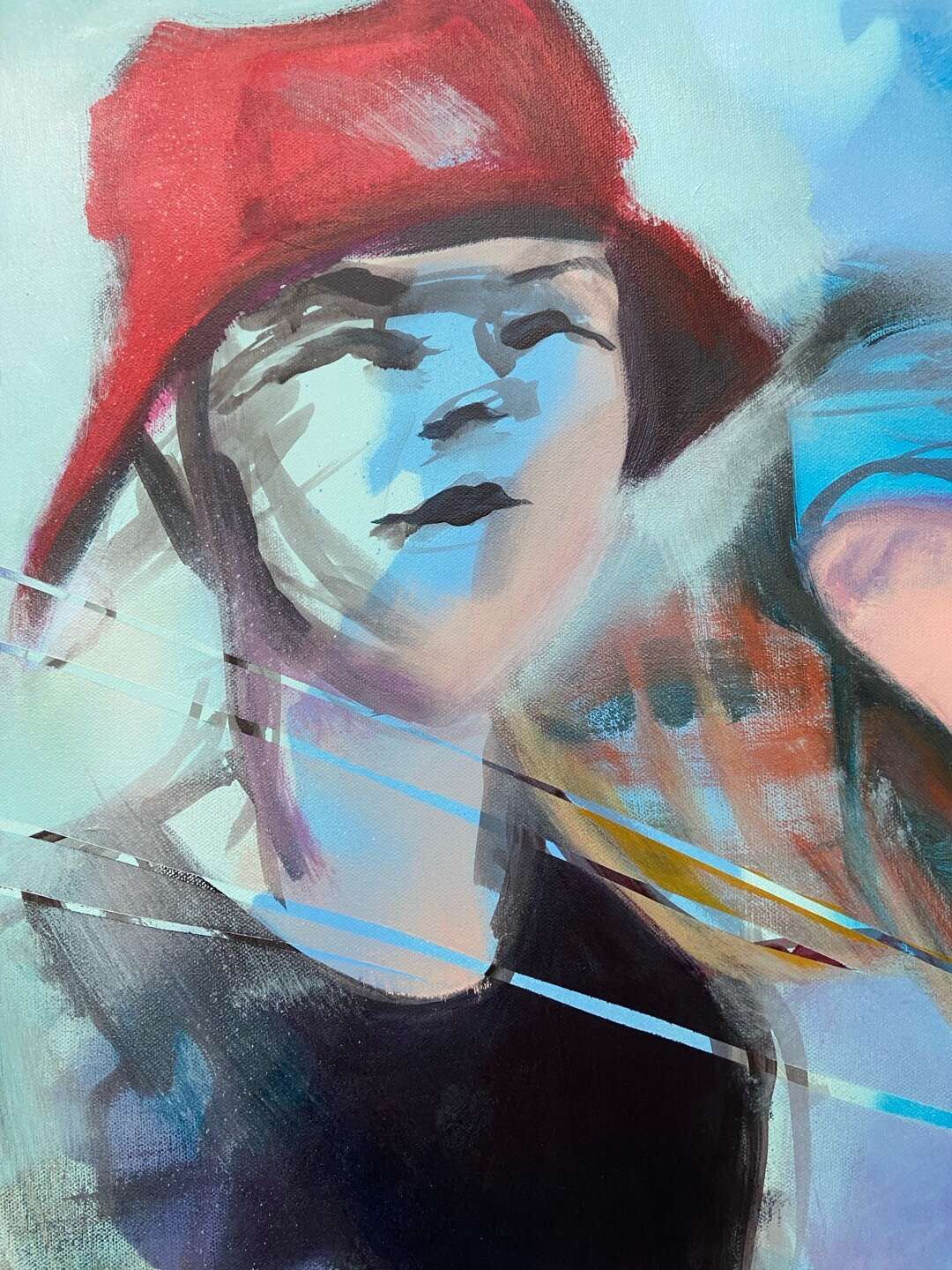 Mädchen mit Einkaufswagen - Petra Mittag 4