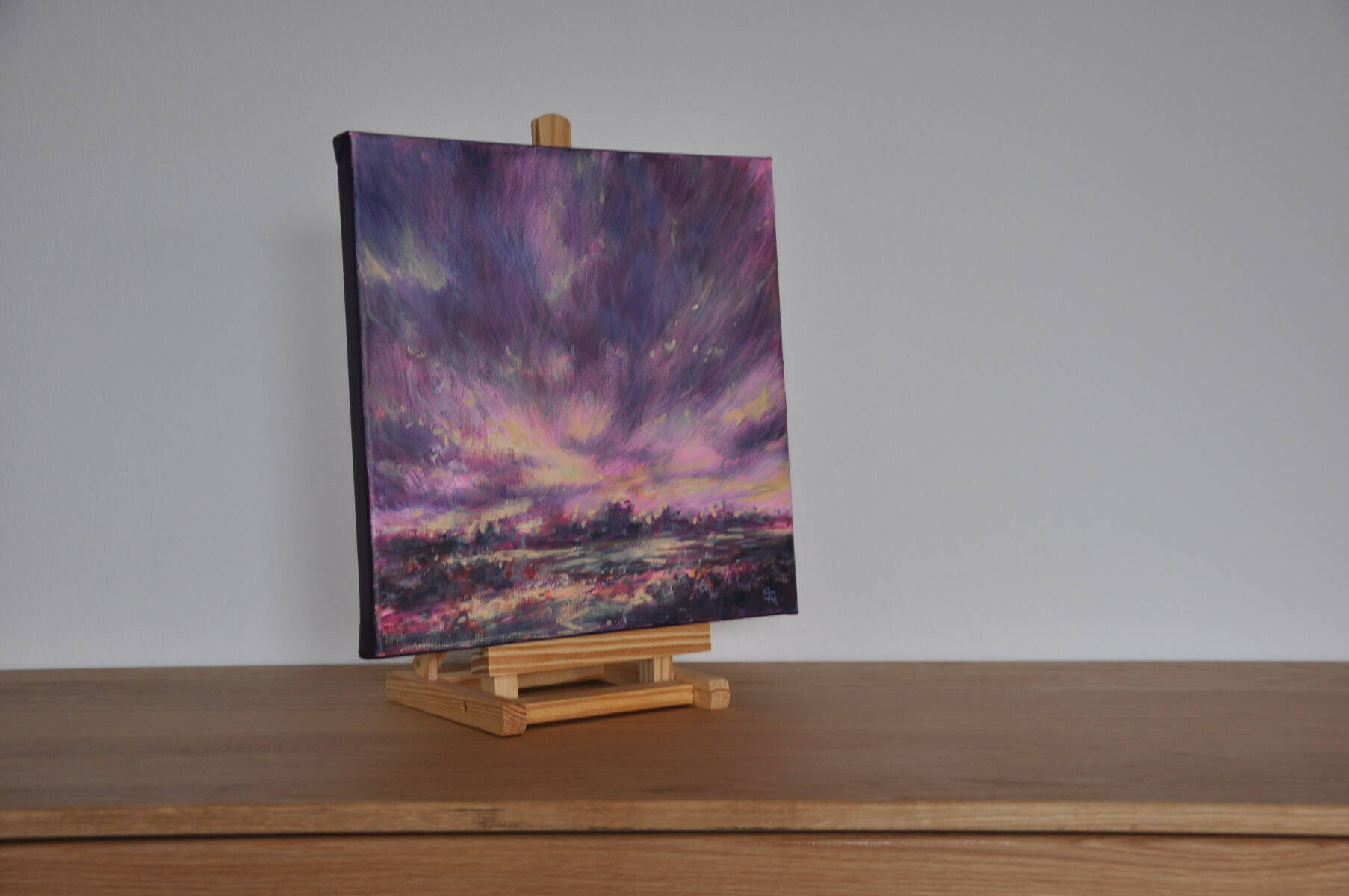Wolkenaufbruch Violett III