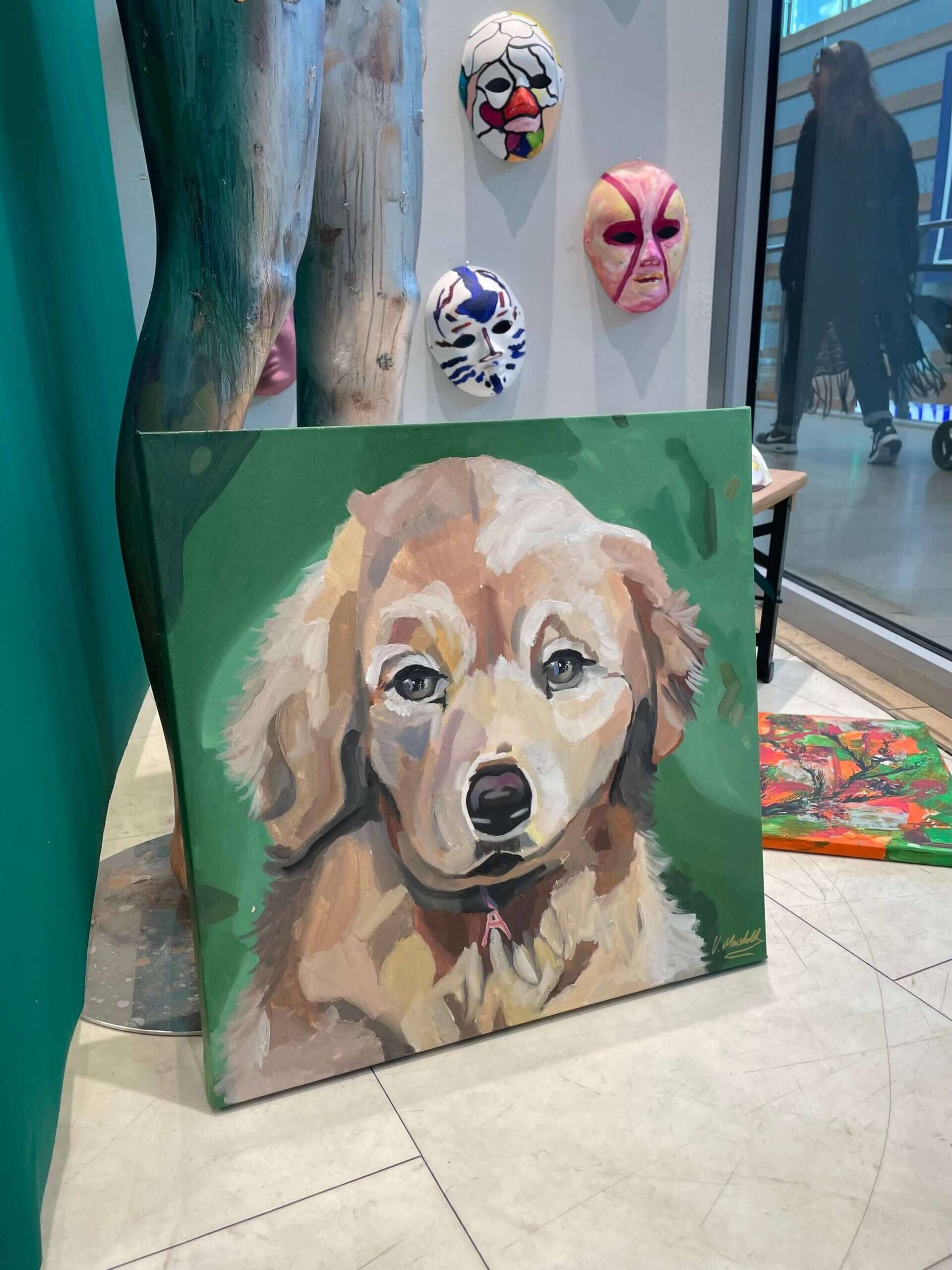 Goldener Hund  - Vanessa  Marscholek 2