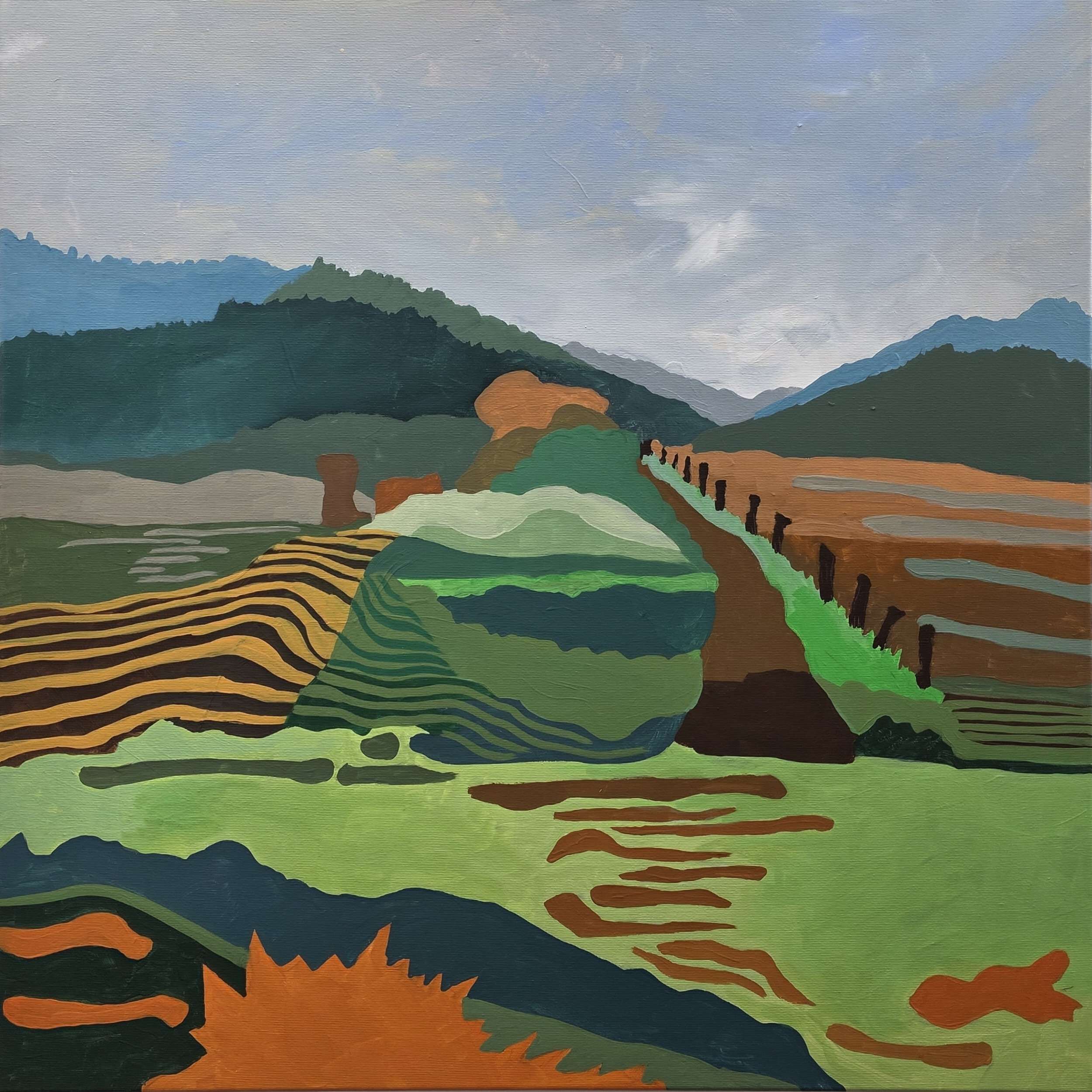 "Landschaft der Träume und Farben" - Johanna Schneider 1