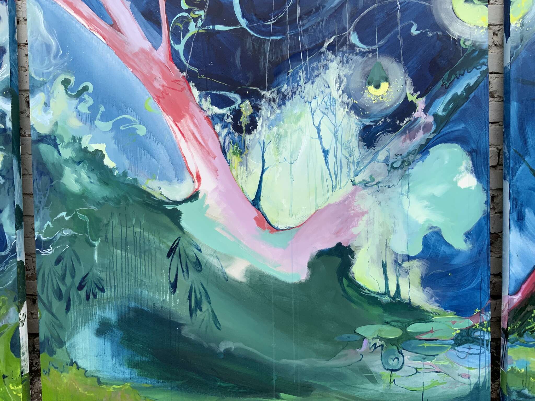 Traum Triptychon - Caroline Löwen 7