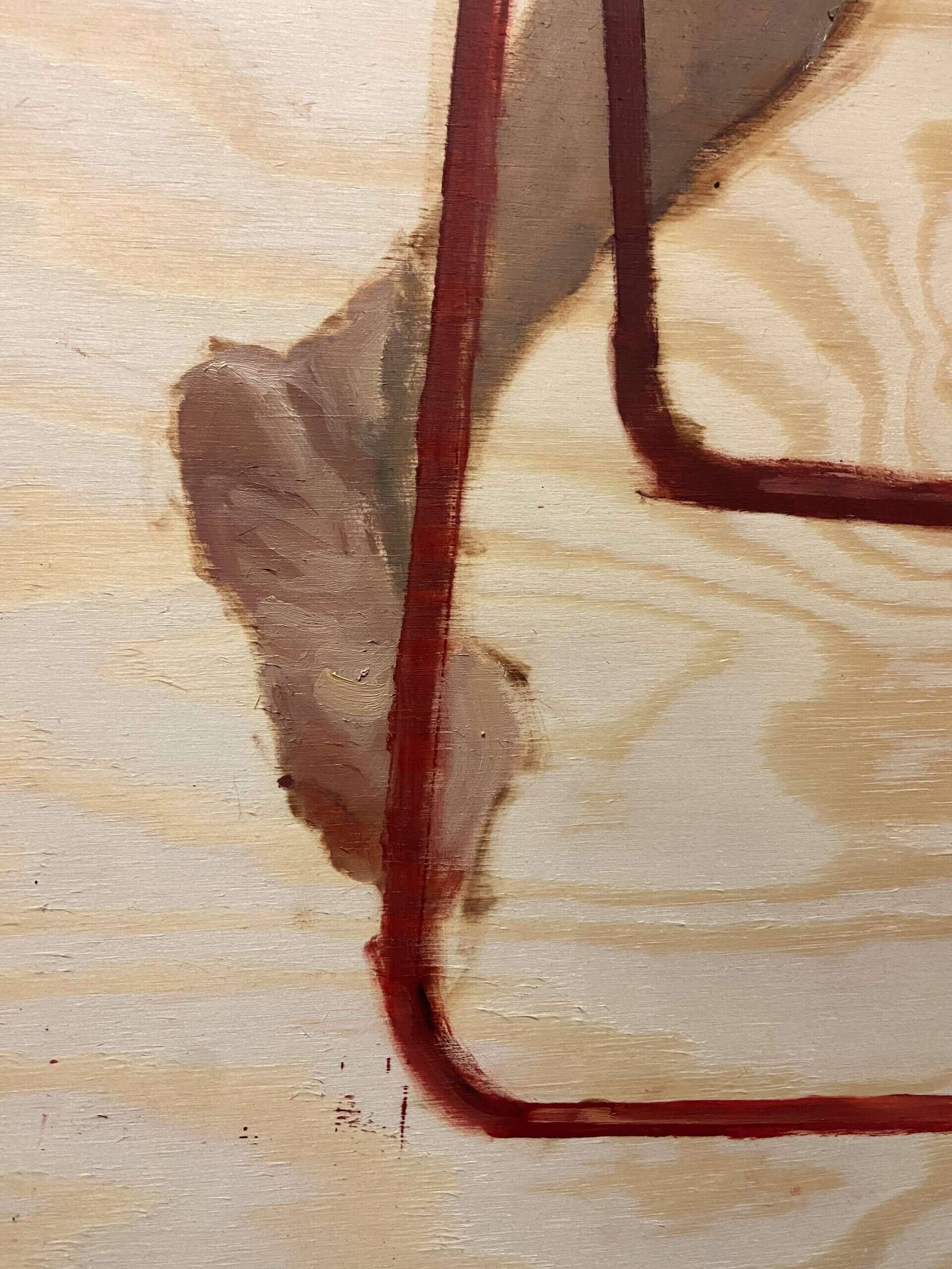 Elisa auf rotem Stuhl  - Lilli Geyer 6