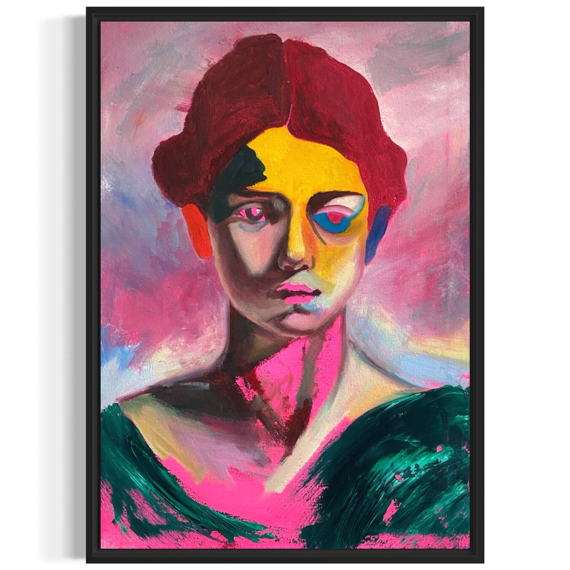 Woman (Magenta) - Leonel Perez 1