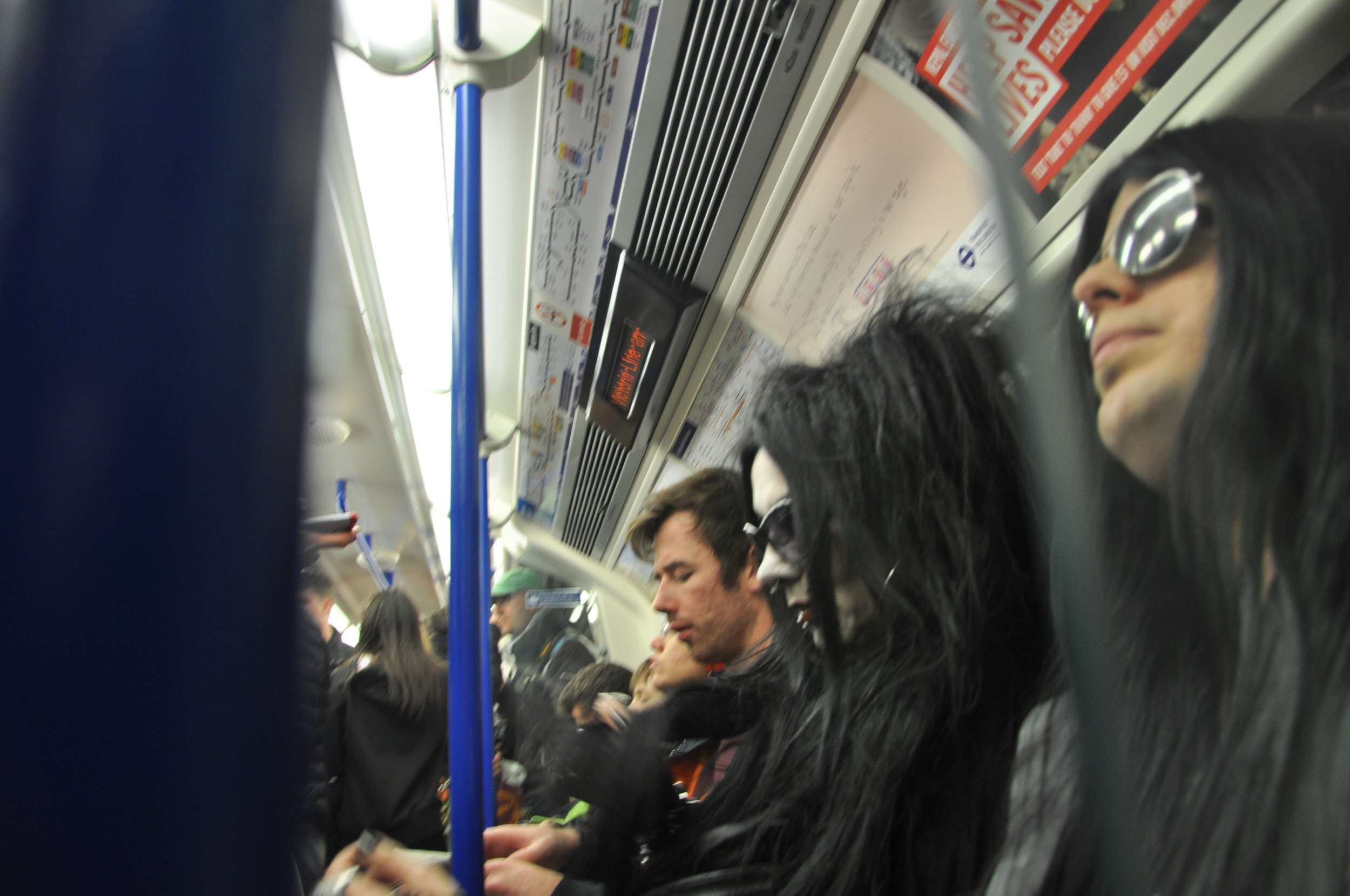 goths in the tube, 2015 - Lilly Walter 1