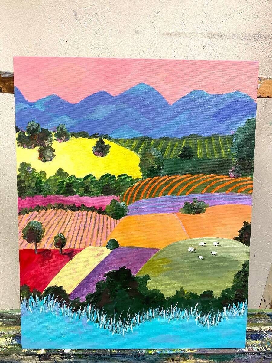 Colorful landscape 