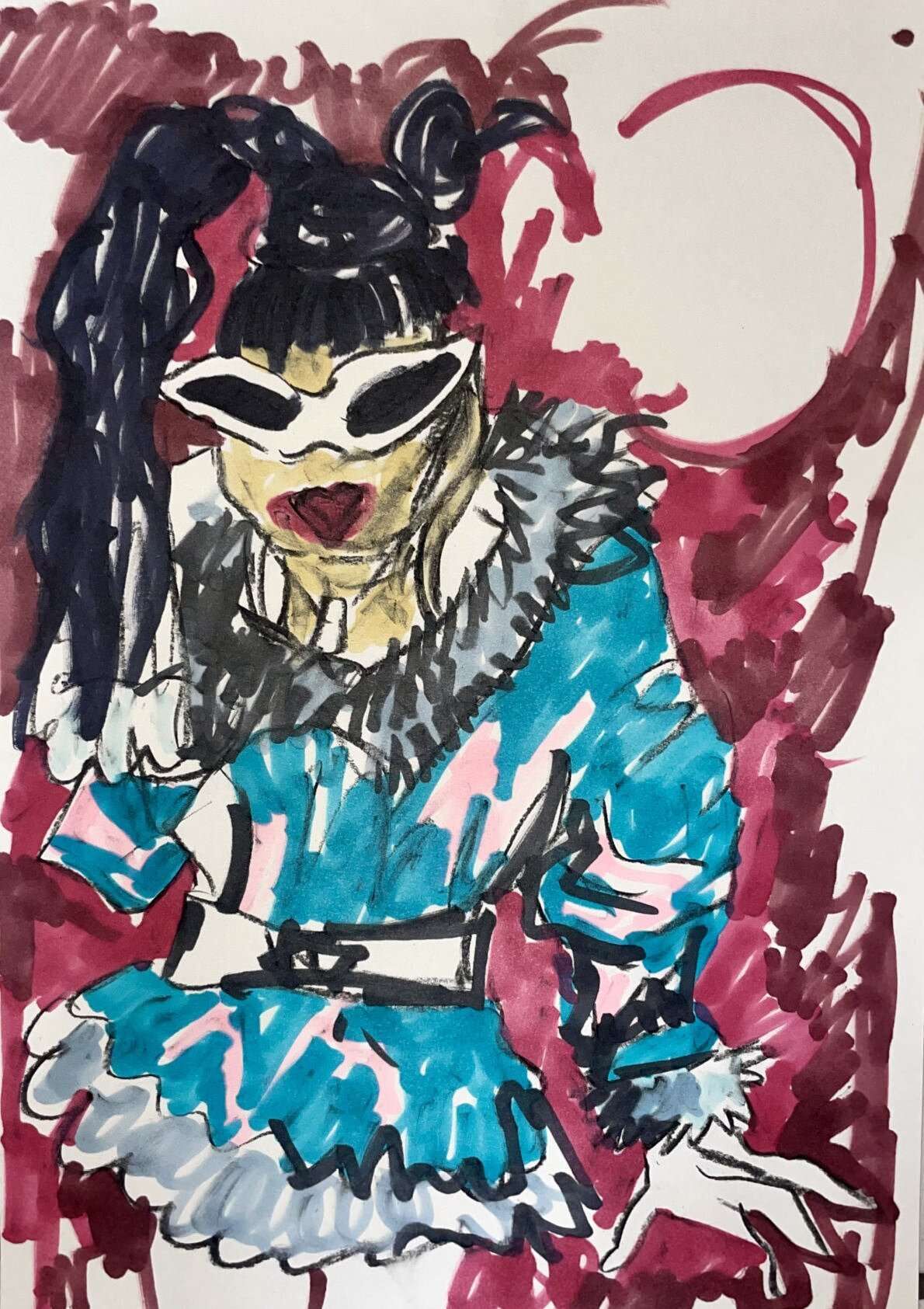 Maskerade IIIII - Svenja Zewe 1