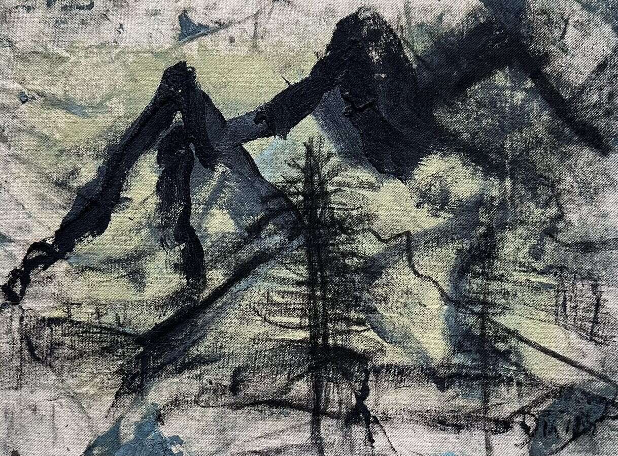 Alps at Dusk - Martina  Schepperle  2