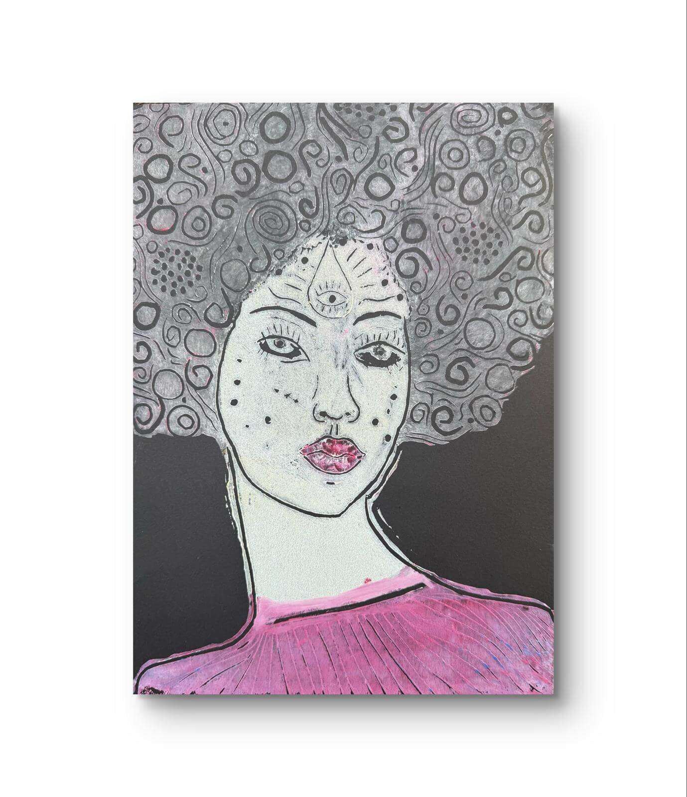JOELLE CLASSICO Linolschnitt - Sybille Stein 2