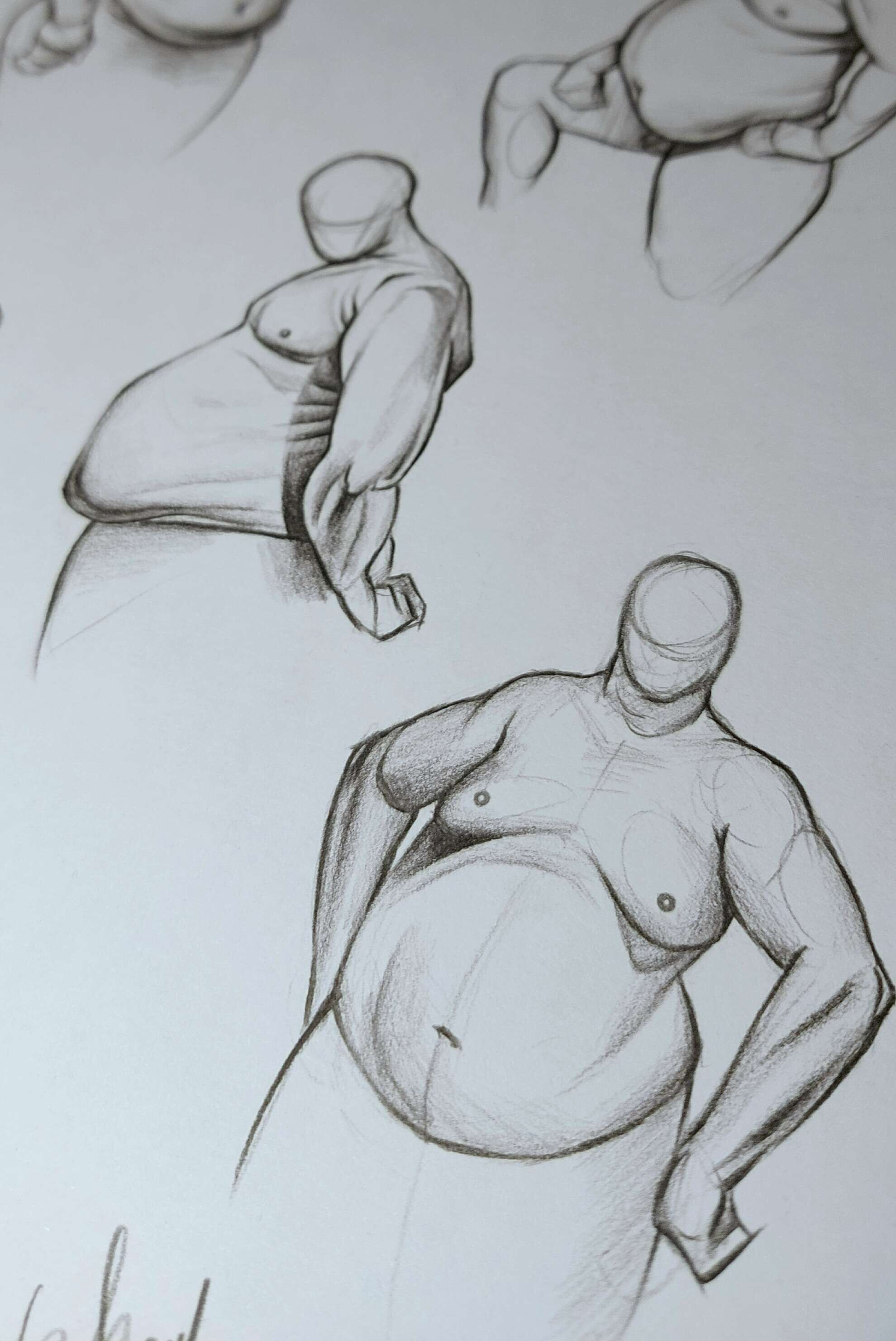 Aktstudien eines Mannes - Alexander Straub 5