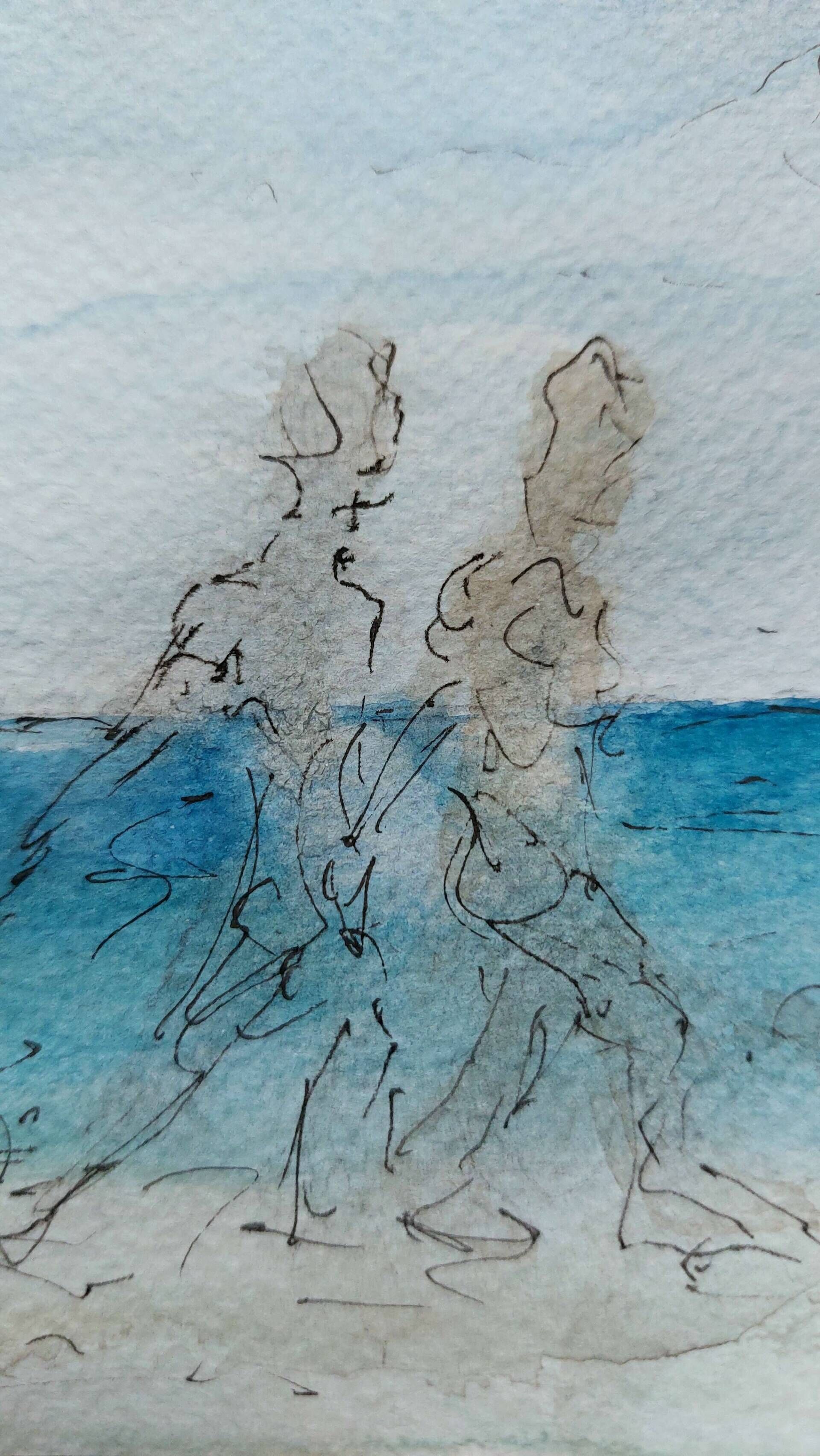 Menschen am Strand - Alexander Straub 4