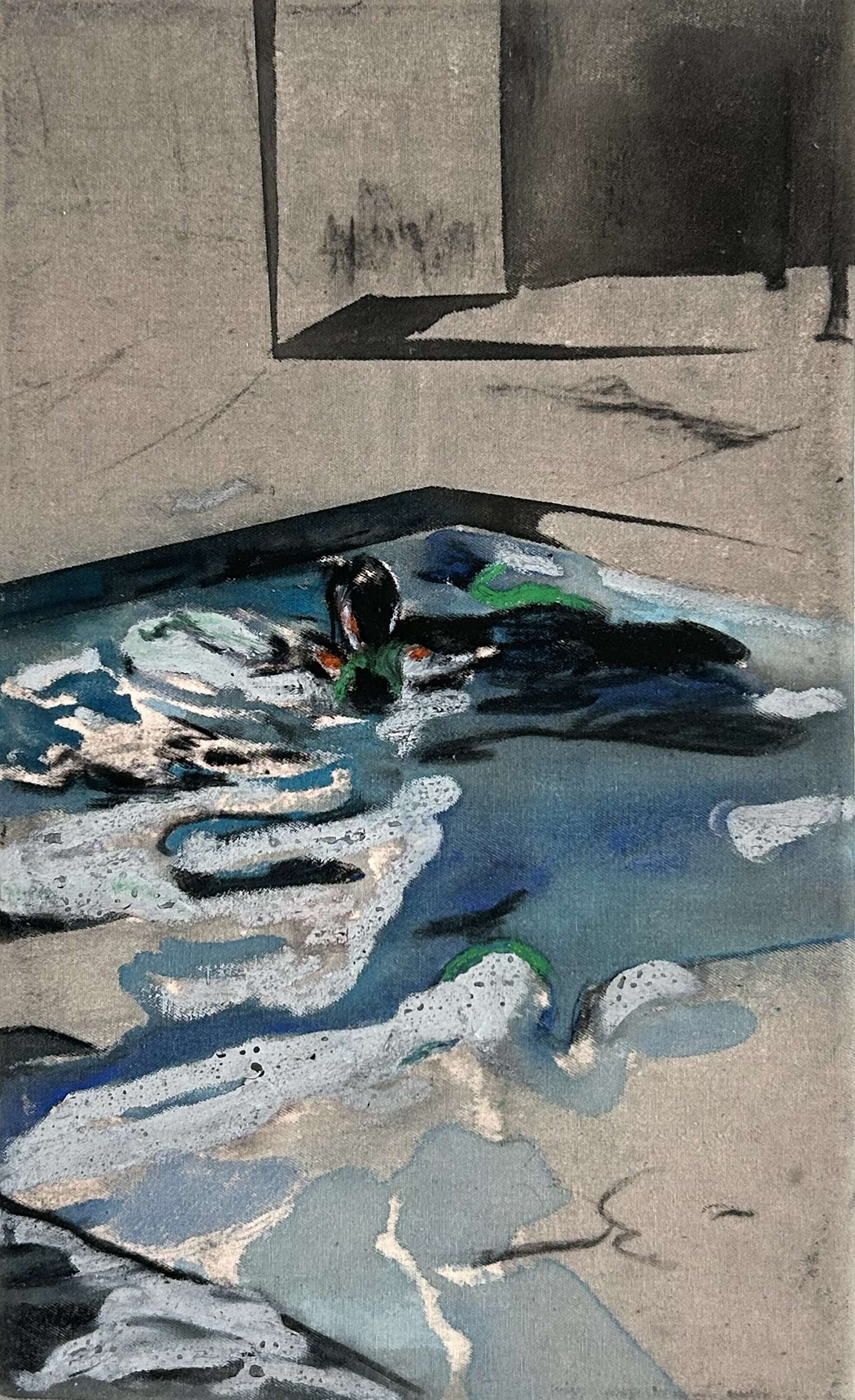 Young man in swimming pool - Aruzo Firuz 1