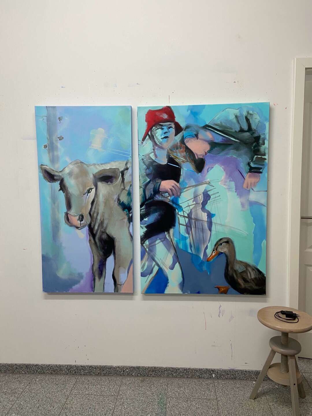 Mädchen mit Einkaufswagen - Petra Mittag 5