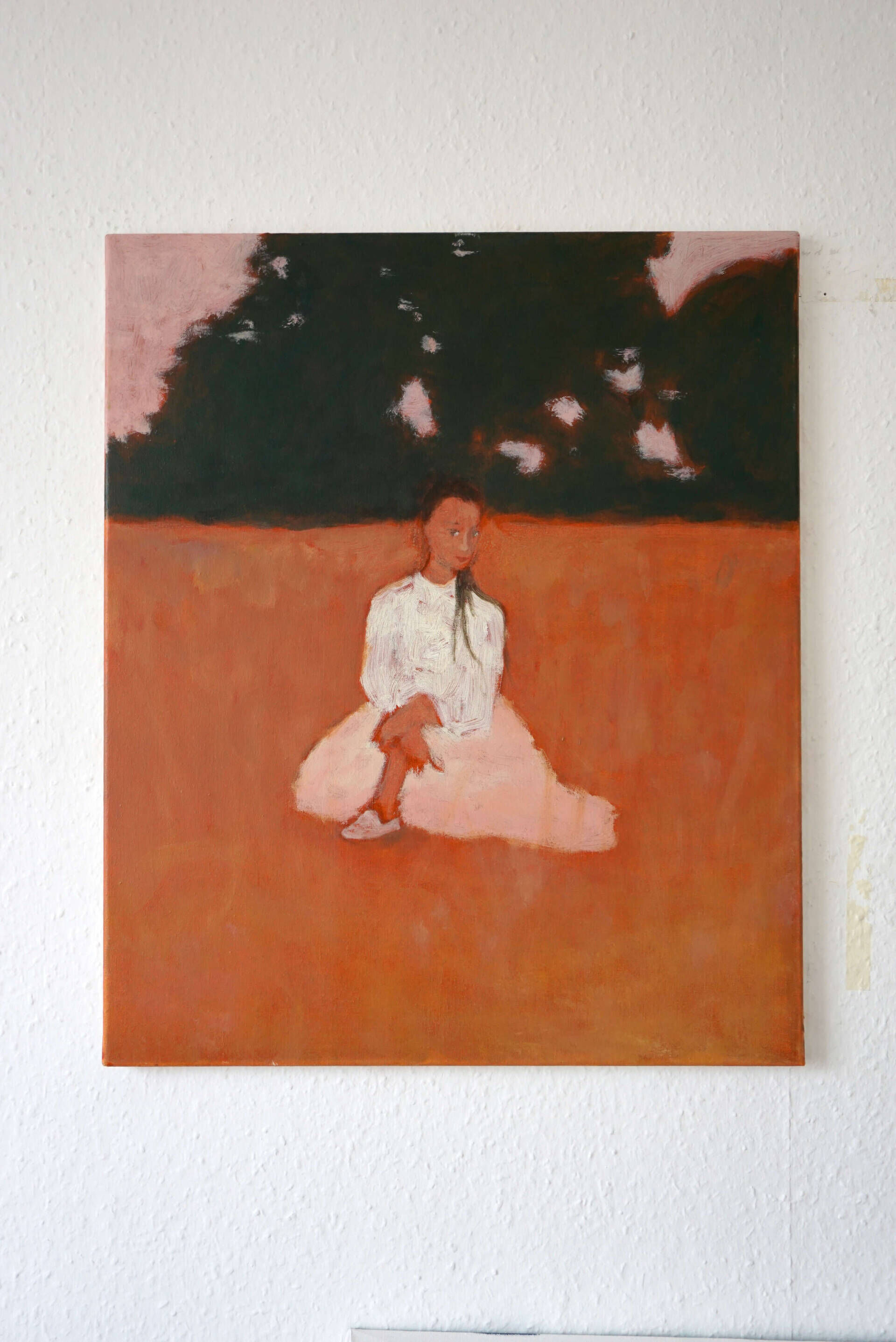 Frau auf dem Feld - Christian Herzig 2