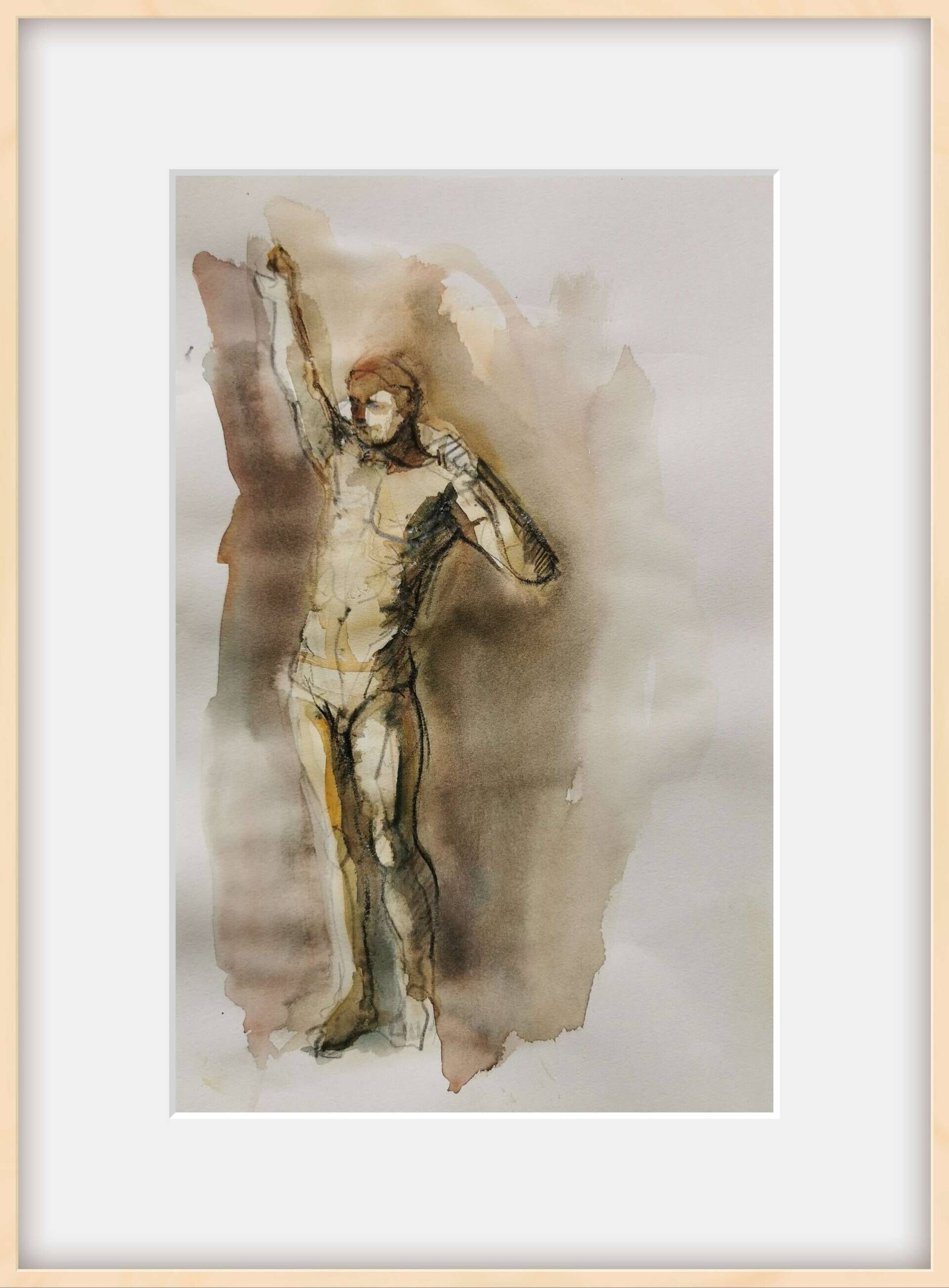 Männliche Aktstudie - Christian Horras Männliche Aktstudie - Christian Horras 2