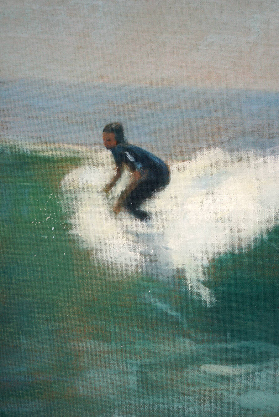 Surfer und Hai - Christian Herzig 1